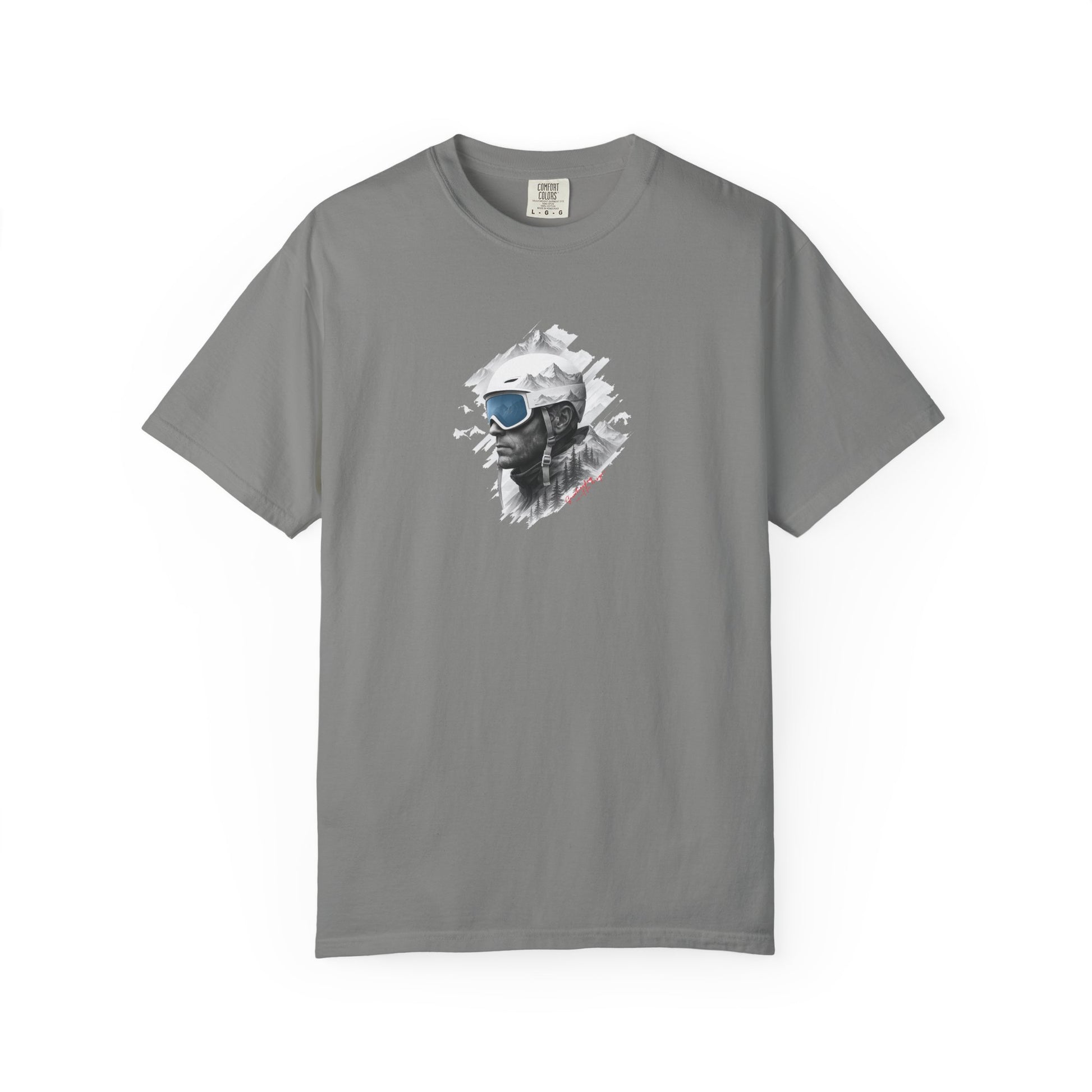 Snowboarder Portrait T-Shirt — Ski & Winter Sports Graphic Tee
