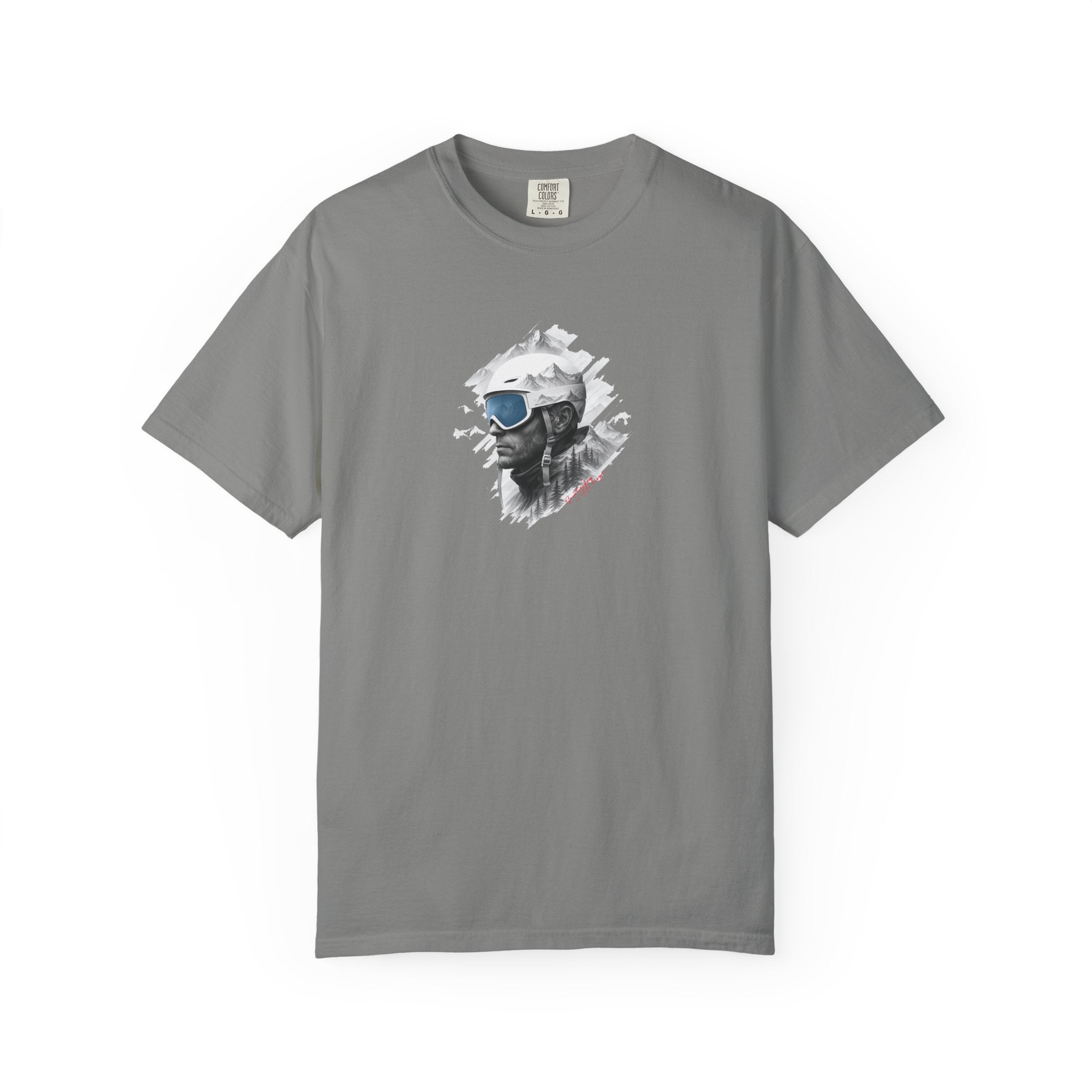 Snowboarder Portrait T-Shirt — Ski & Winter Sports Graphic Tee