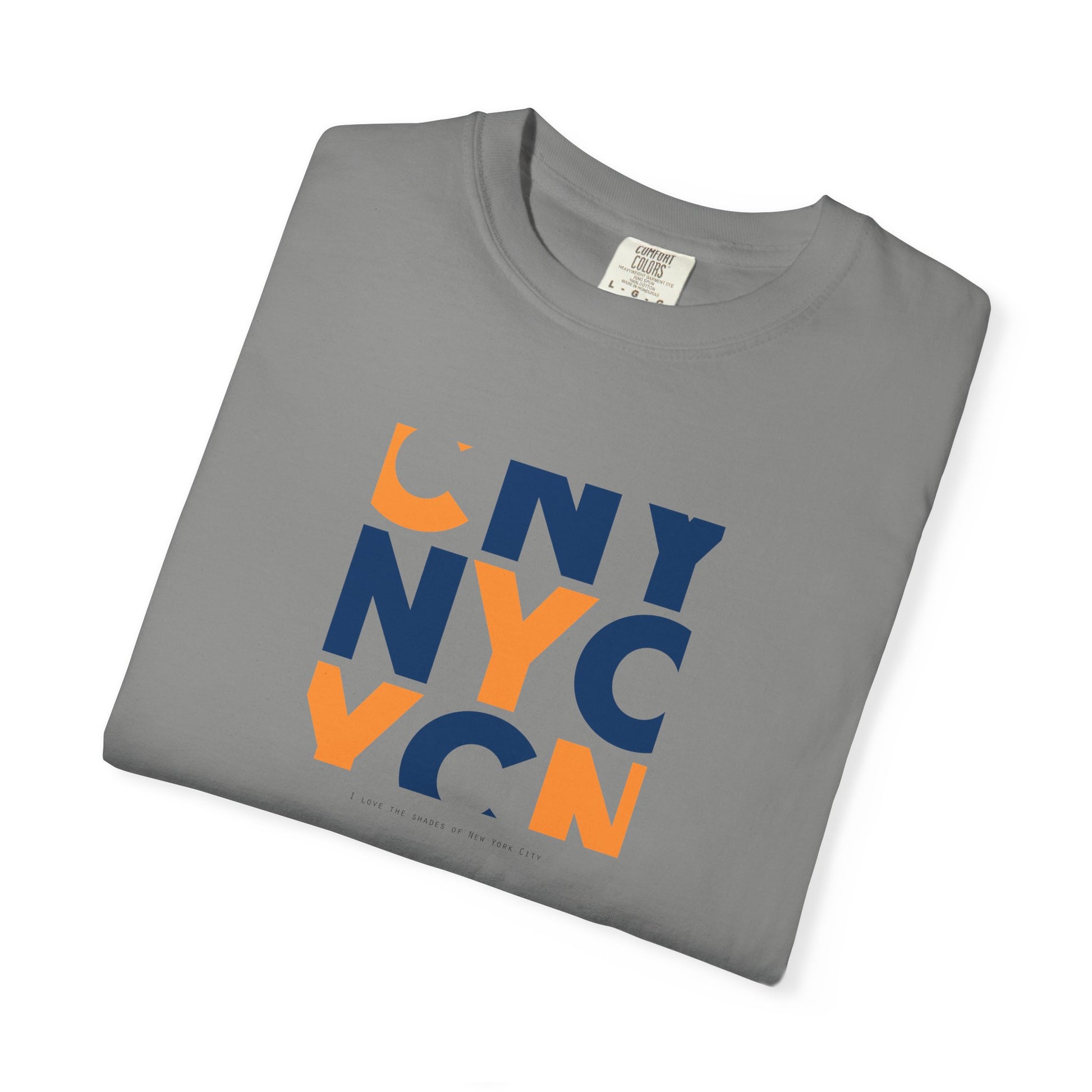 NYC Block Logo T-Shirt — Modern New York City Graphic Tee