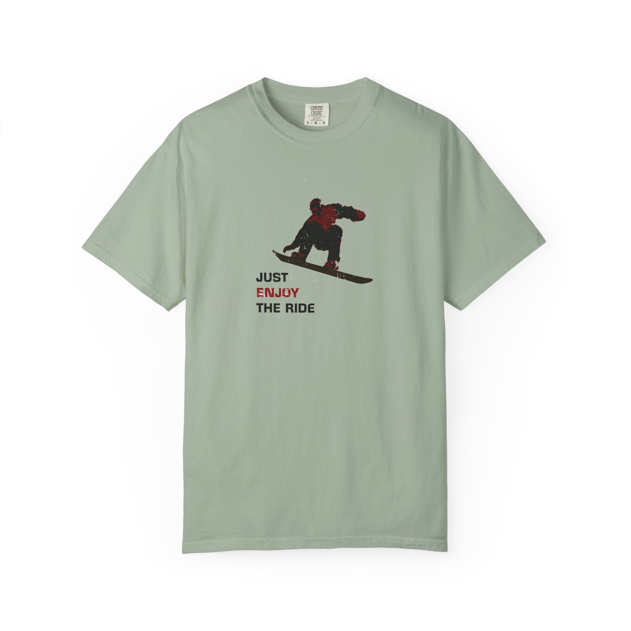 Snowboarder "Just Enjoy the Ride" T-Shirt