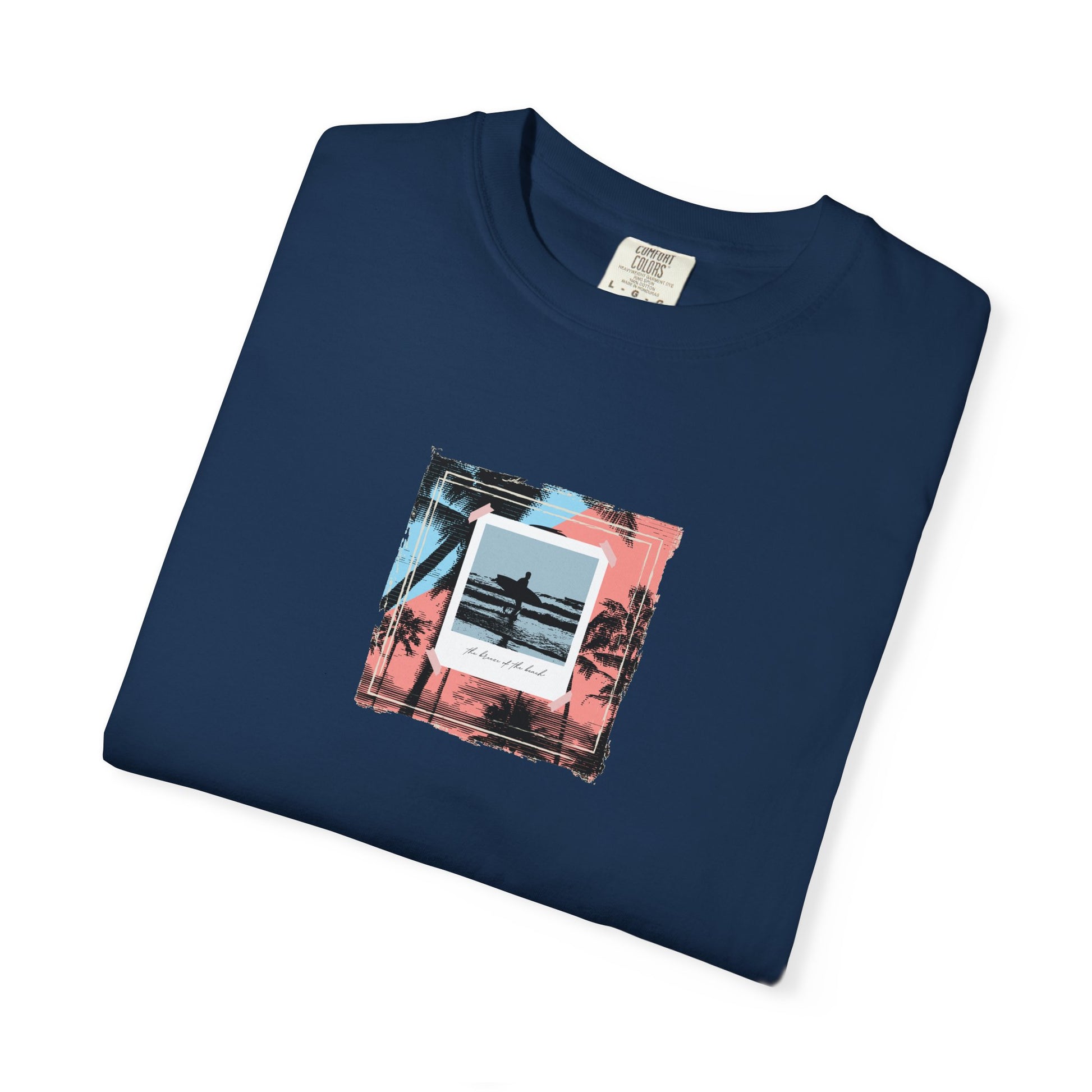T-Shirt — Retro Palm Beach Sunset Graphic Tee