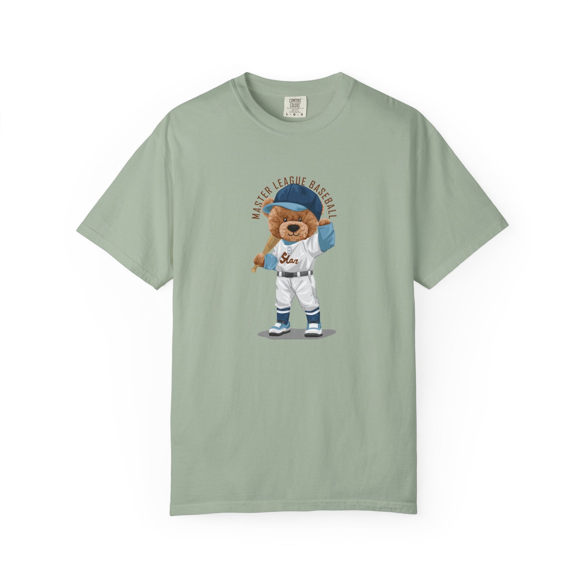 Baseball Bear T-Shirt — Cute Batter Teddy Graphic Tee (Team Spirit, Fan Gift) lifestyle