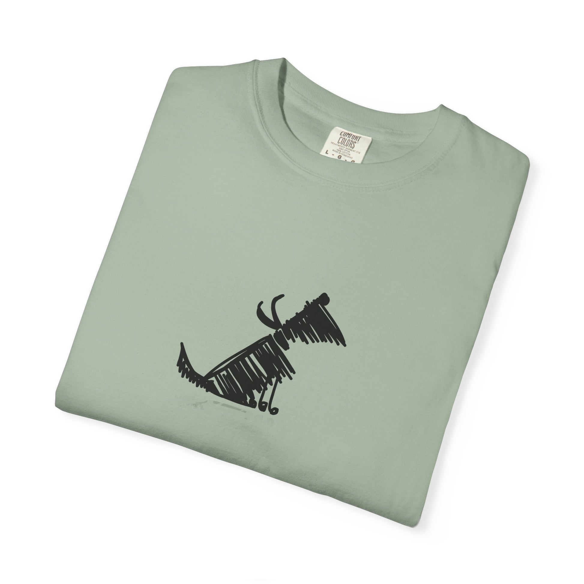 Abstract Dog T-Shirt – Modern Artistic Dog Lover Tee