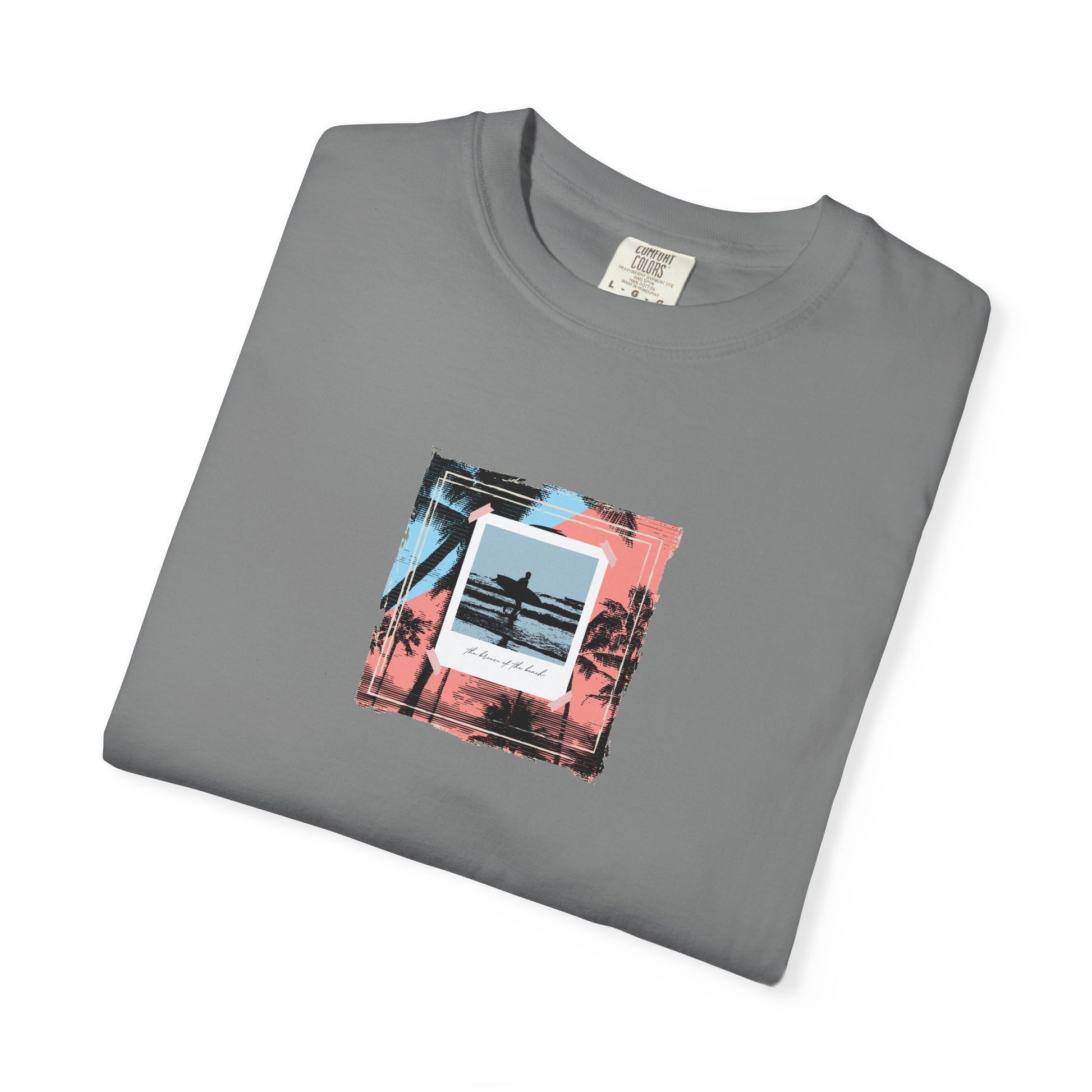 T-Shirt — Retro Palm Beach Sunset Graphic Tee