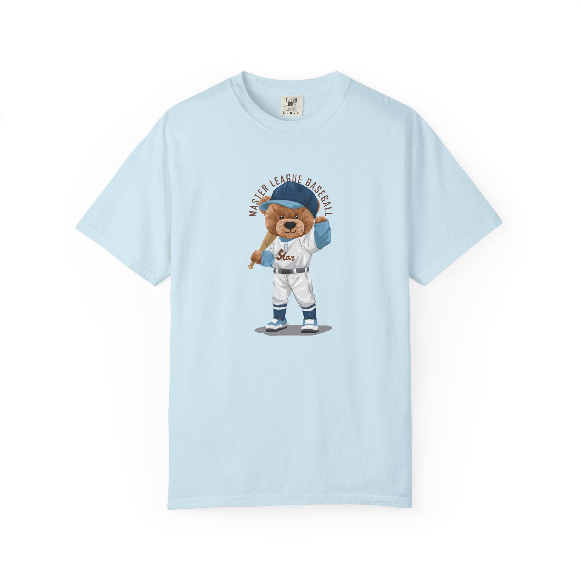 Baseball Bear T-Shirt — Cute Batter Teddy Graphic Tee (Team Spirit, Fan Gift) lifestyle