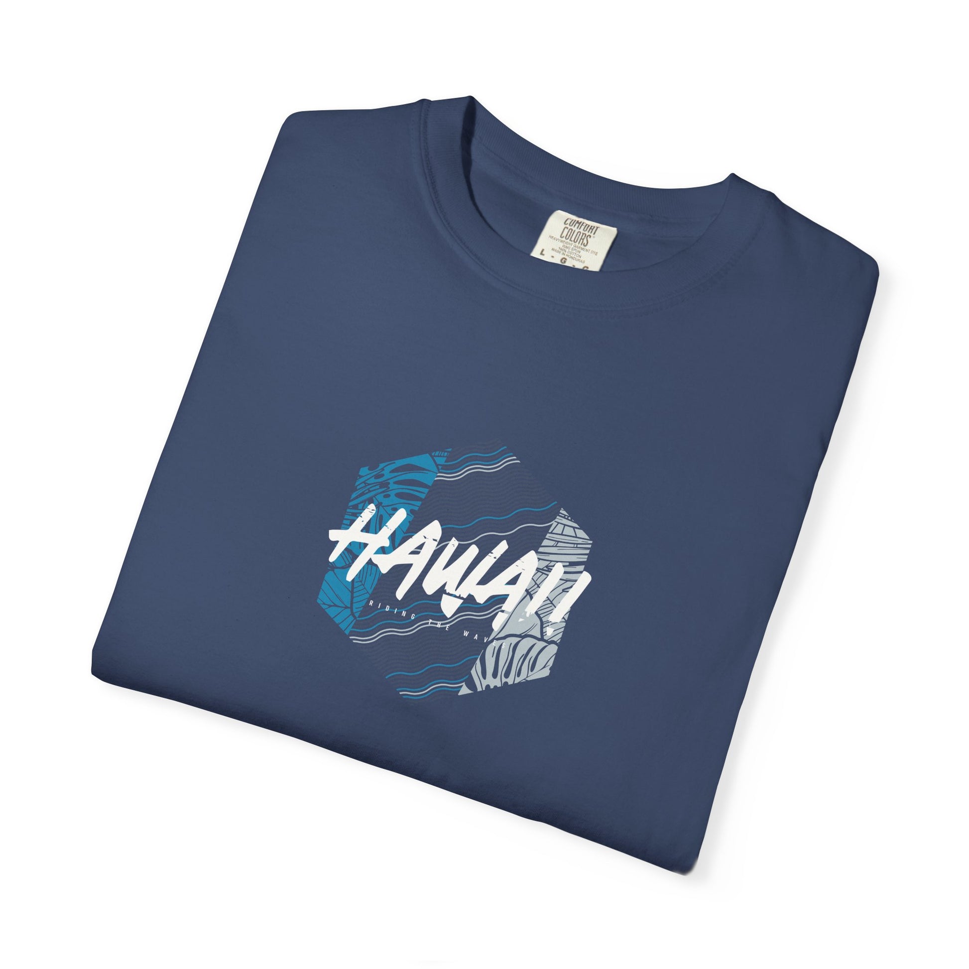 Hawaii Surf Hex T-Shirt — Vintage Island Graphic Tee
