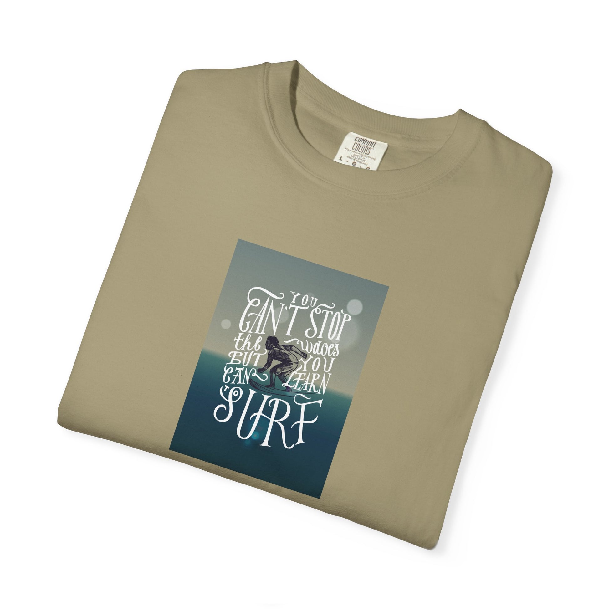 Surf Quote T-Shirt — "Live to Surf" Graphic Tee