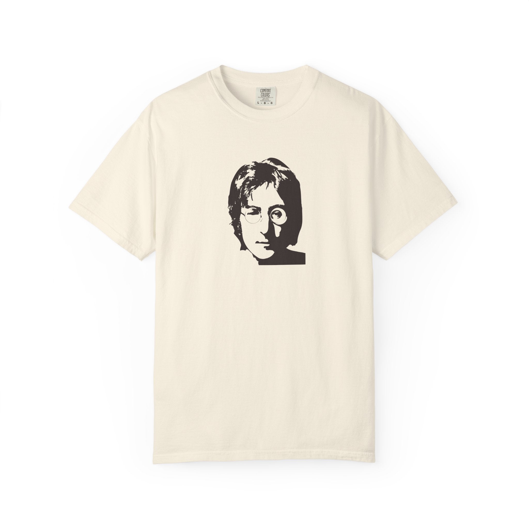 Minimalist Portrait Tee — Monochrome Face Graphic T-Shirt Printify