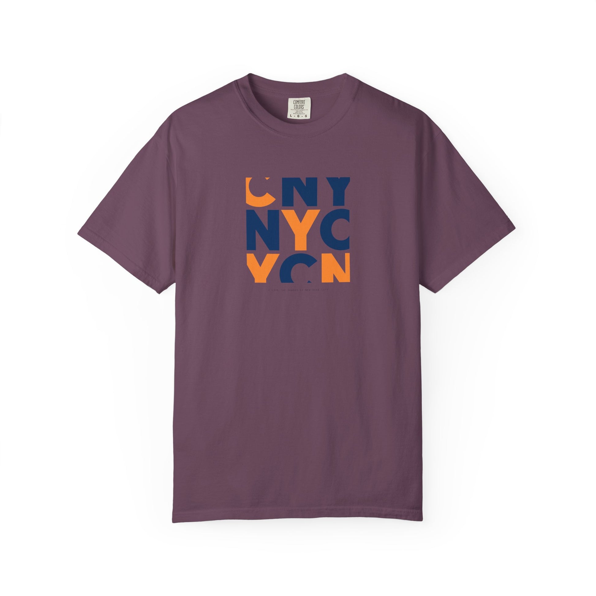 NYC Block Logo T-Shirt — Modern New York City Graphic Tee