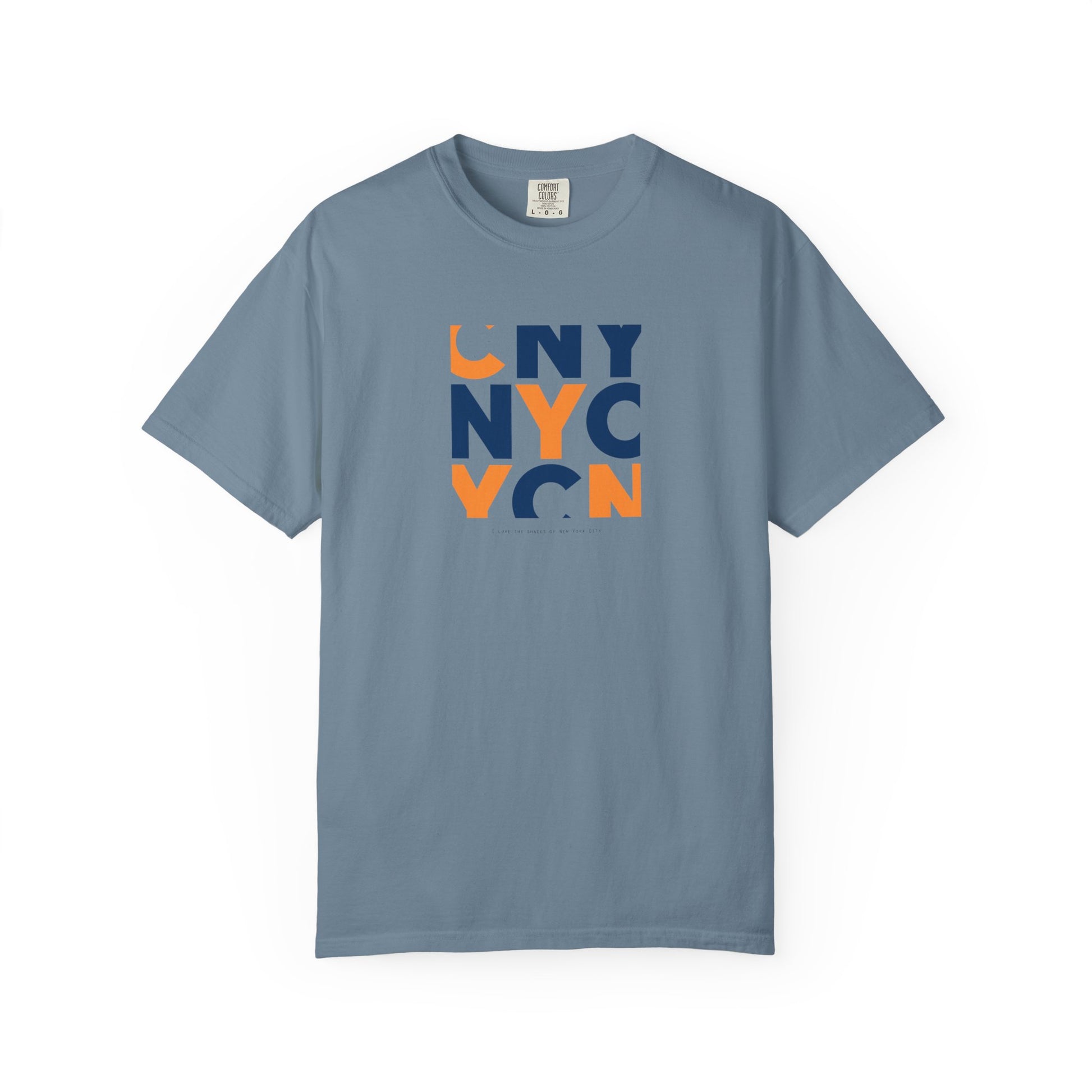 NYC Block Logo T-Shirt — Modern New York City Graphic Tee
