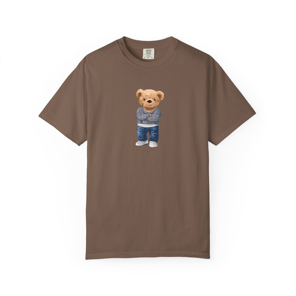 Cute Teddy Bear Graphic T-Shirt