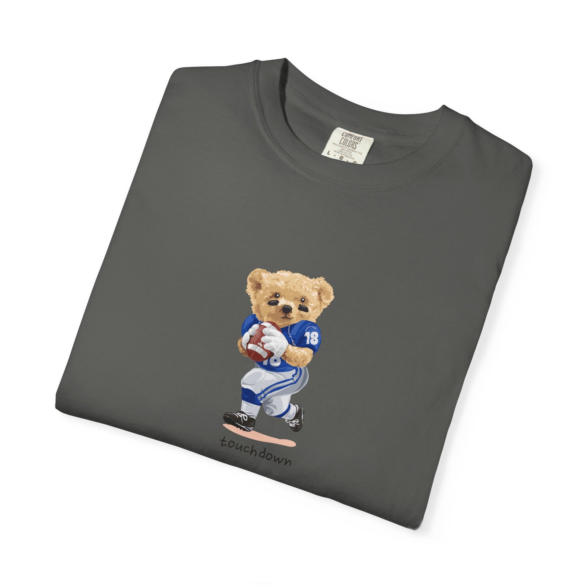 T-Shirt — Vintage Football Bear Graphic Tee