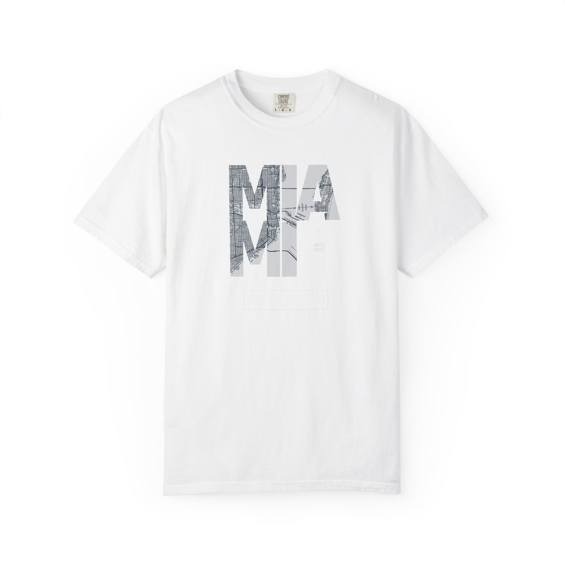 MIA Surf Photo Graphic T-Shirt — Distressed Beach Vibes Tee