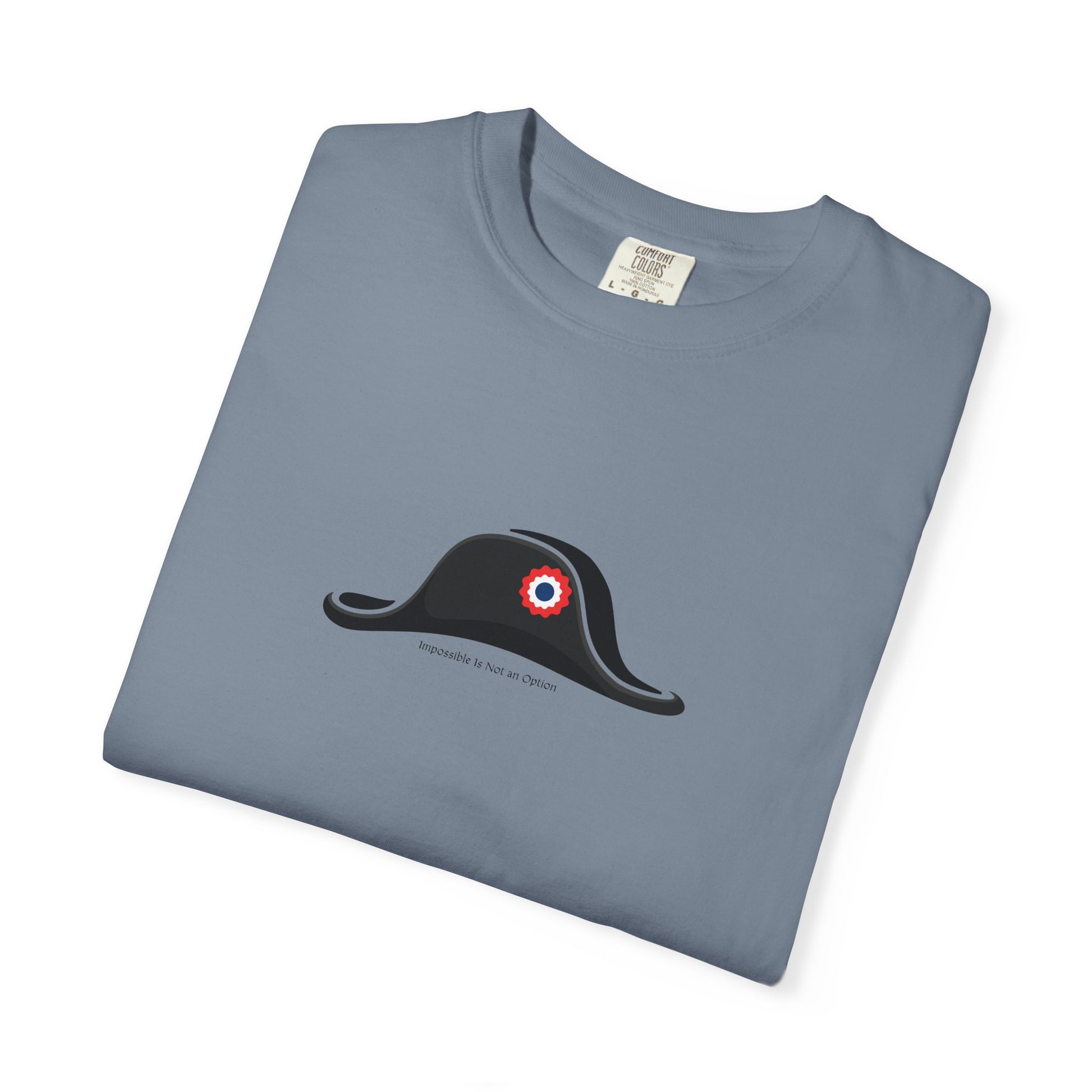 Napoleon Hat Graphic T-Shirt – Minimal French Empire Design
