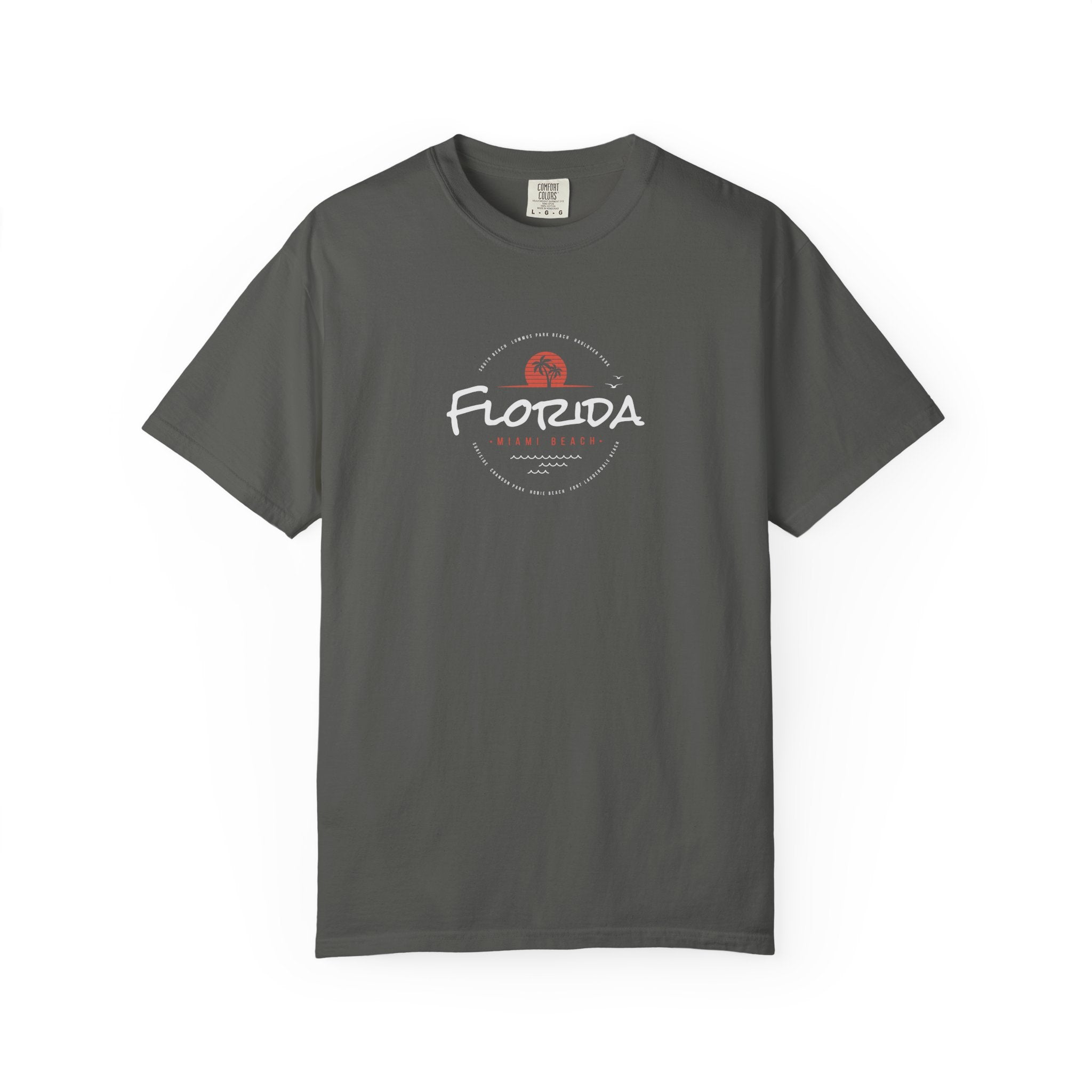 Vintage Surf Club T-Shirt — Palm Tree "FREEMAN" Graphic