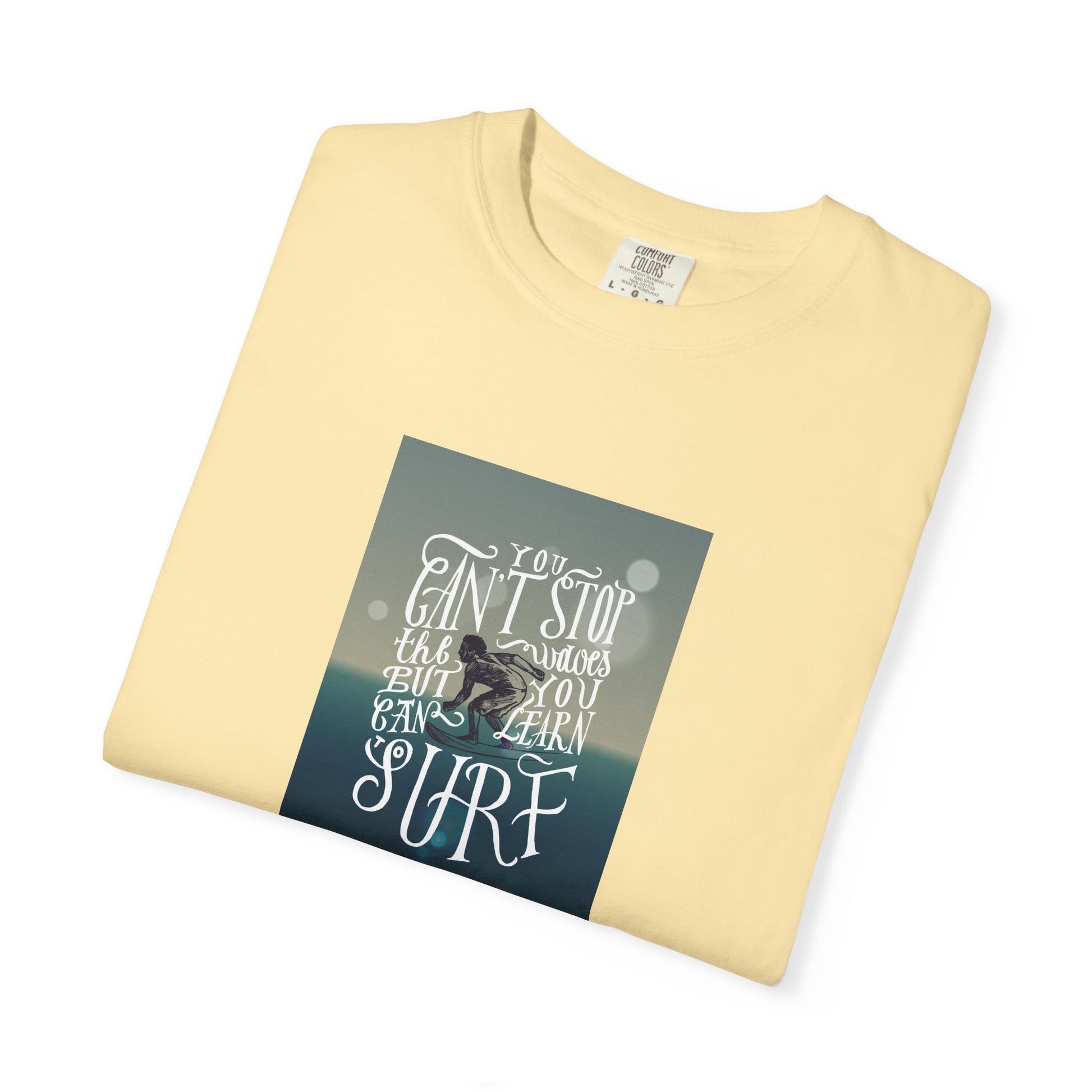 Surf Quote T-Shirt — "Live to Surf" Graphic Tee