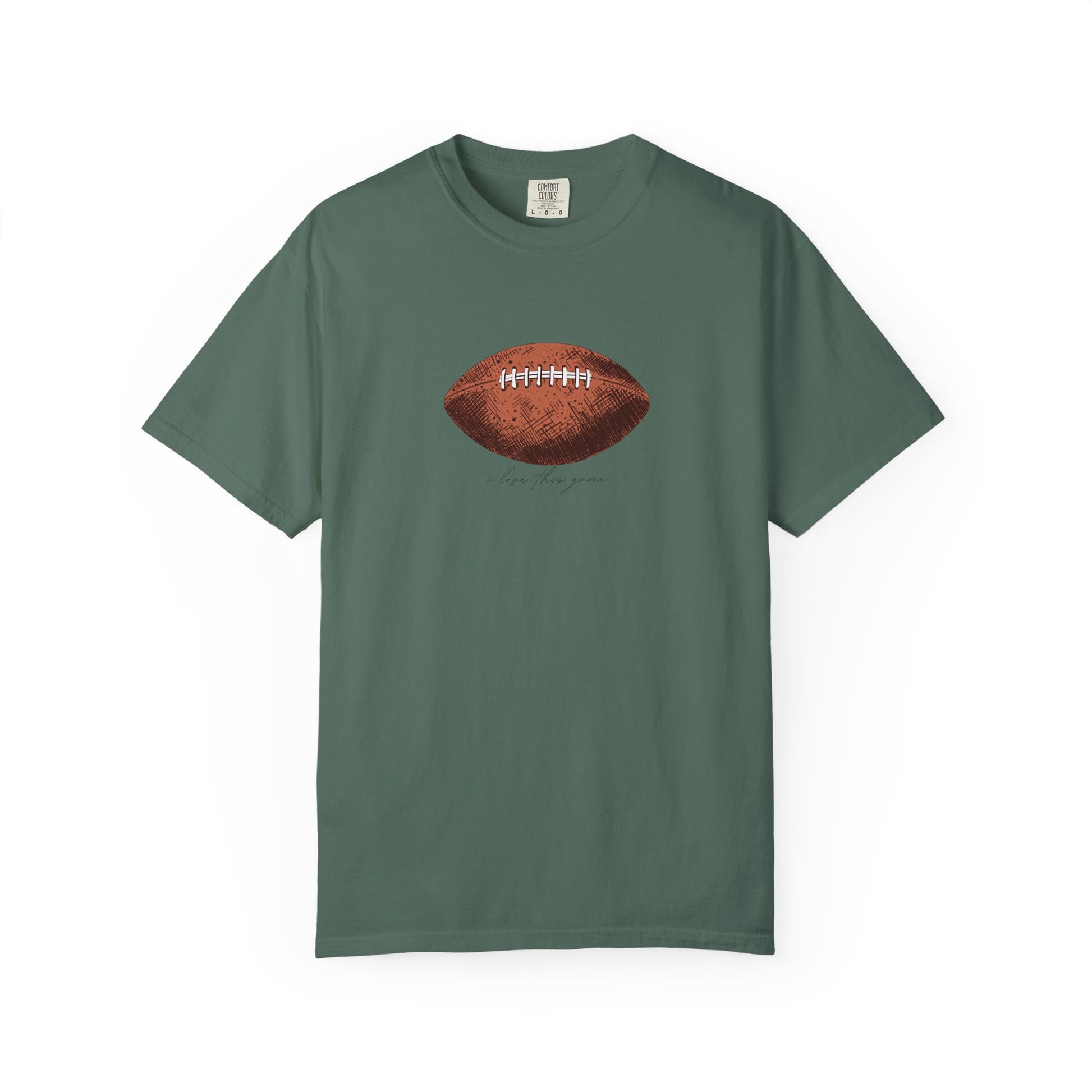 Vintage Football Graphic T-Shirt — Classic Gridiron Tee
