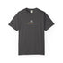 grey moonlit surf wave graphic tee