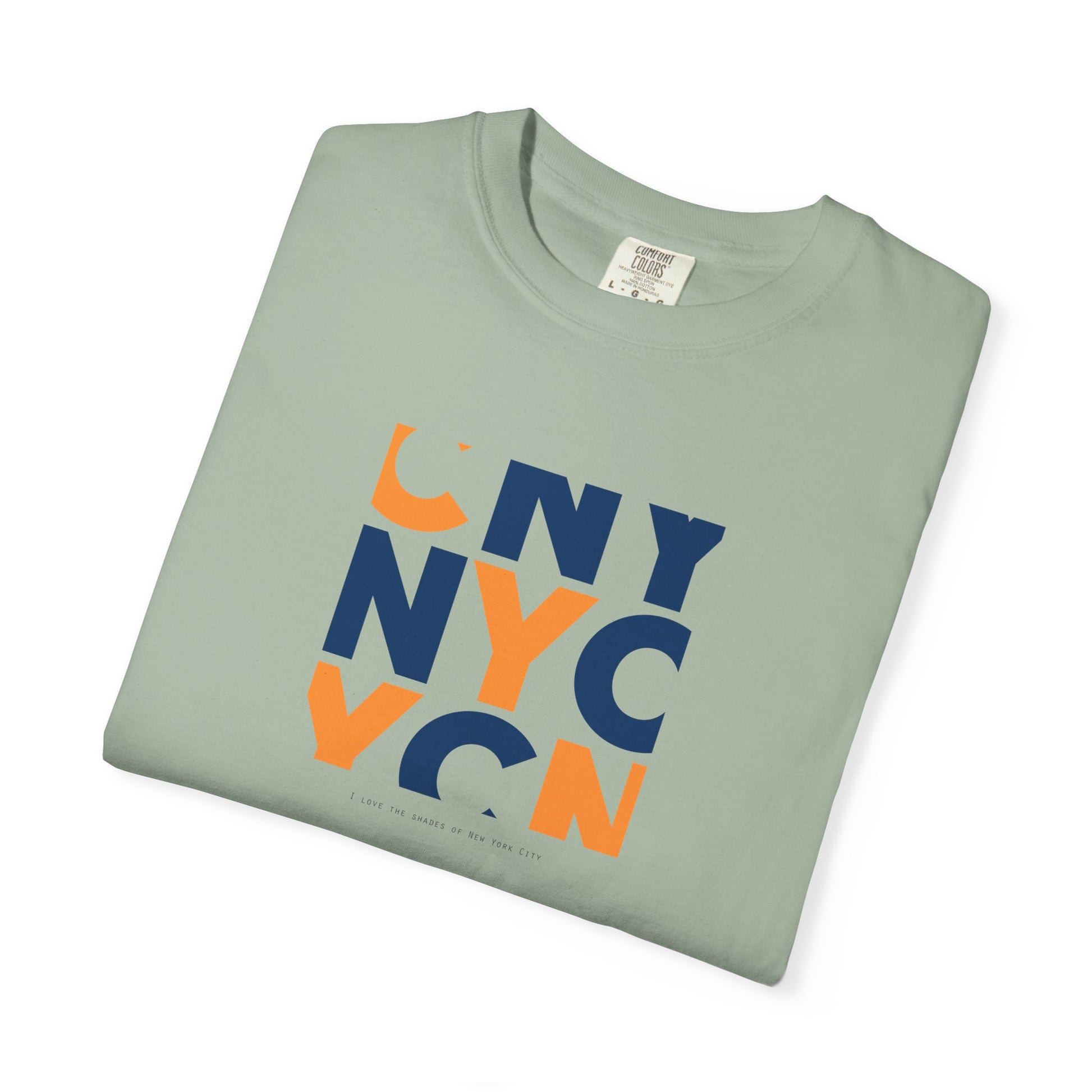 NYC Block Logo T-Shirt — Modern New York City Graphic Tee