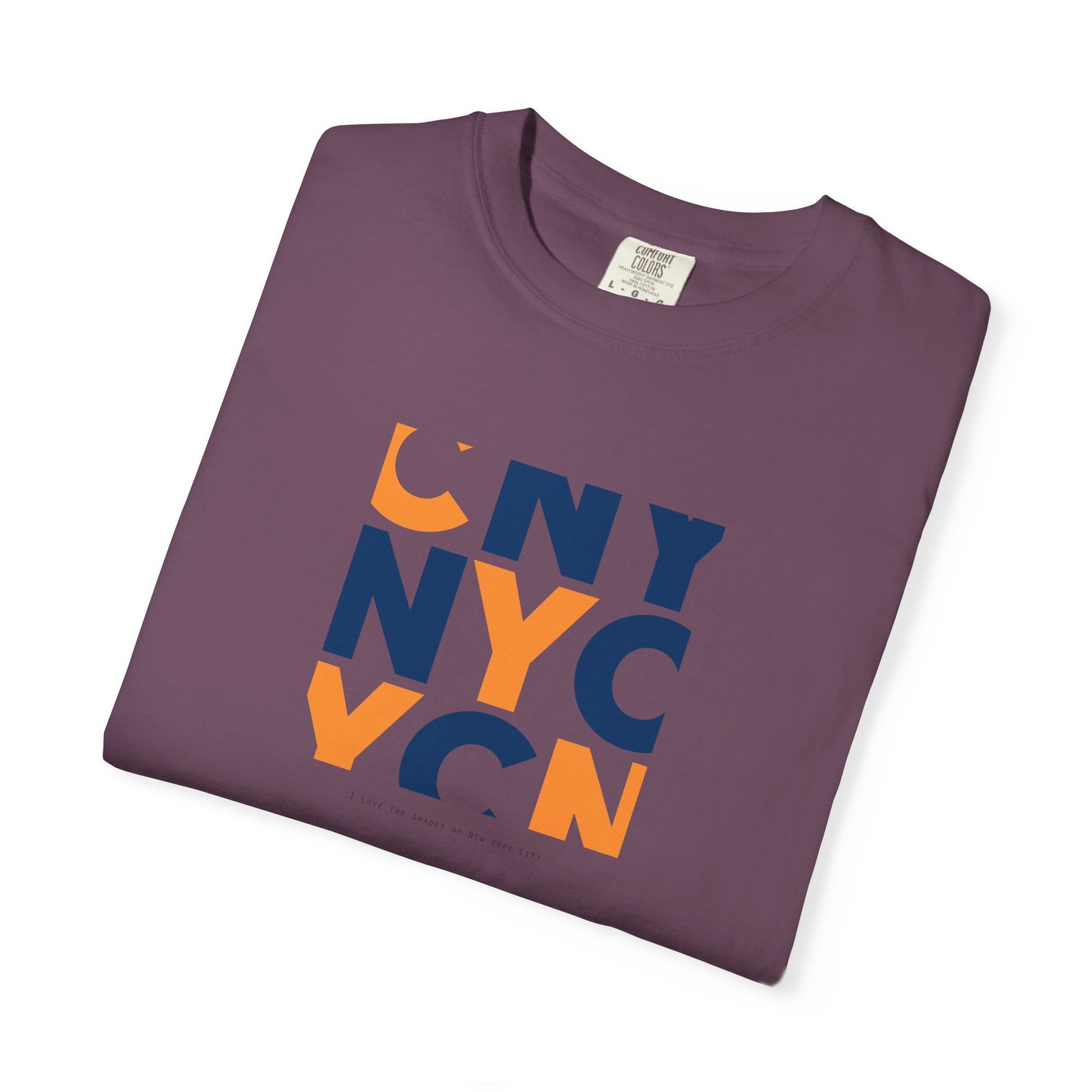 NYC Block Logo T-Shirt — Modern New York City Graphic Tee