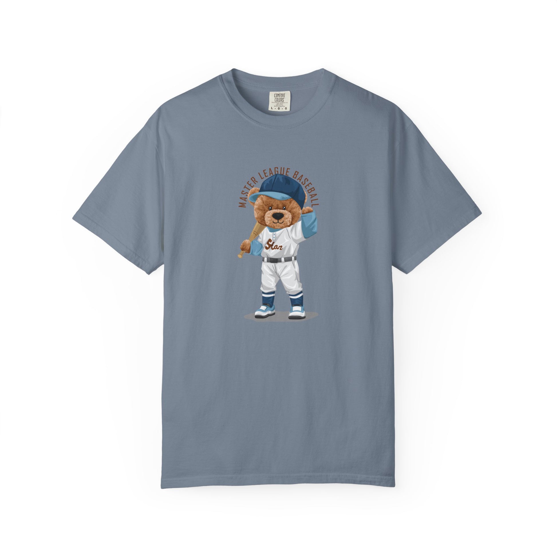 Baseball Bear T-Shirt — Cute Batter Teddy Graphic Tee (Team Spirit, Fan Gift) lifestyle