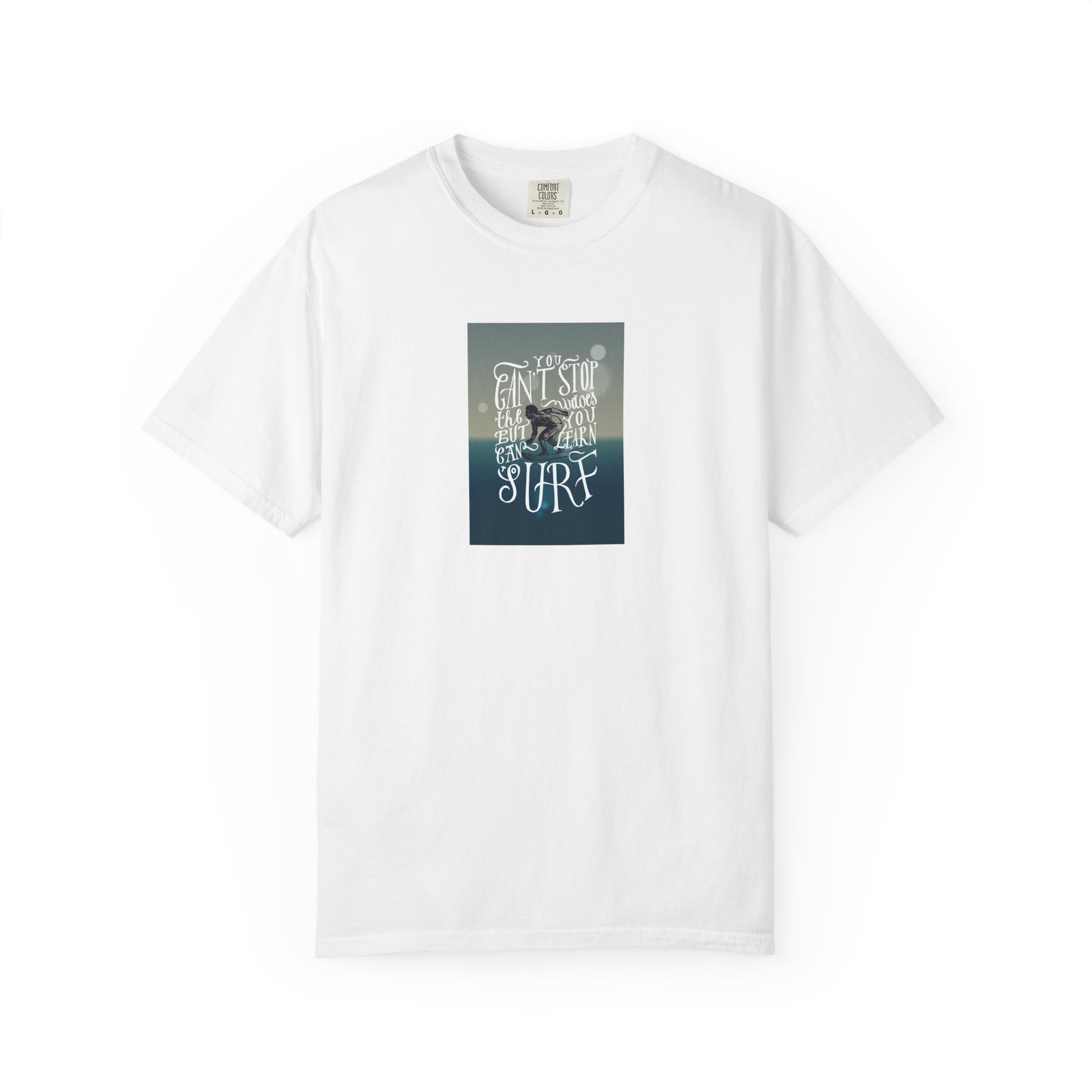 Surf Quote T-Shirt — "Live to Surf" Graphic Tee