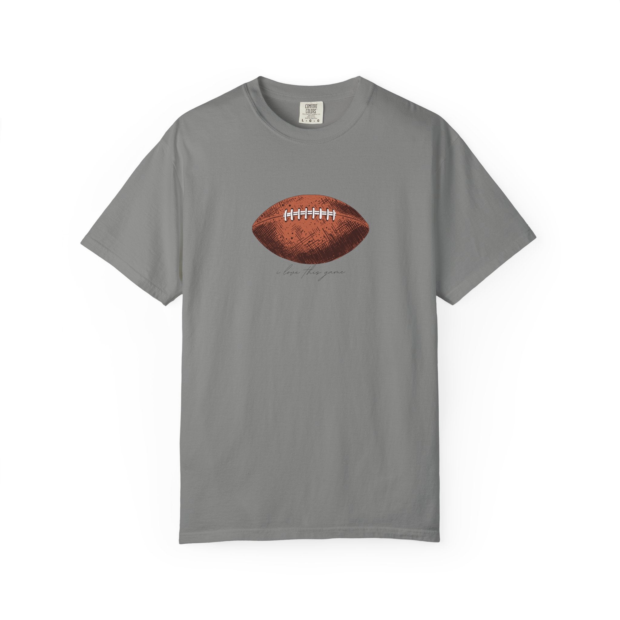 Vintage Football Graphic T-Shirt — Classic Gridiron Tee