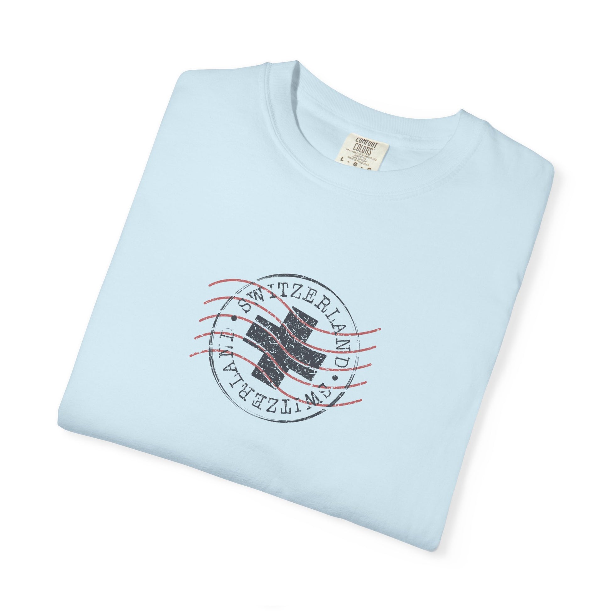 Vintage Postal Stamp T-Shirt — 'Postmarked' Graphic Tee