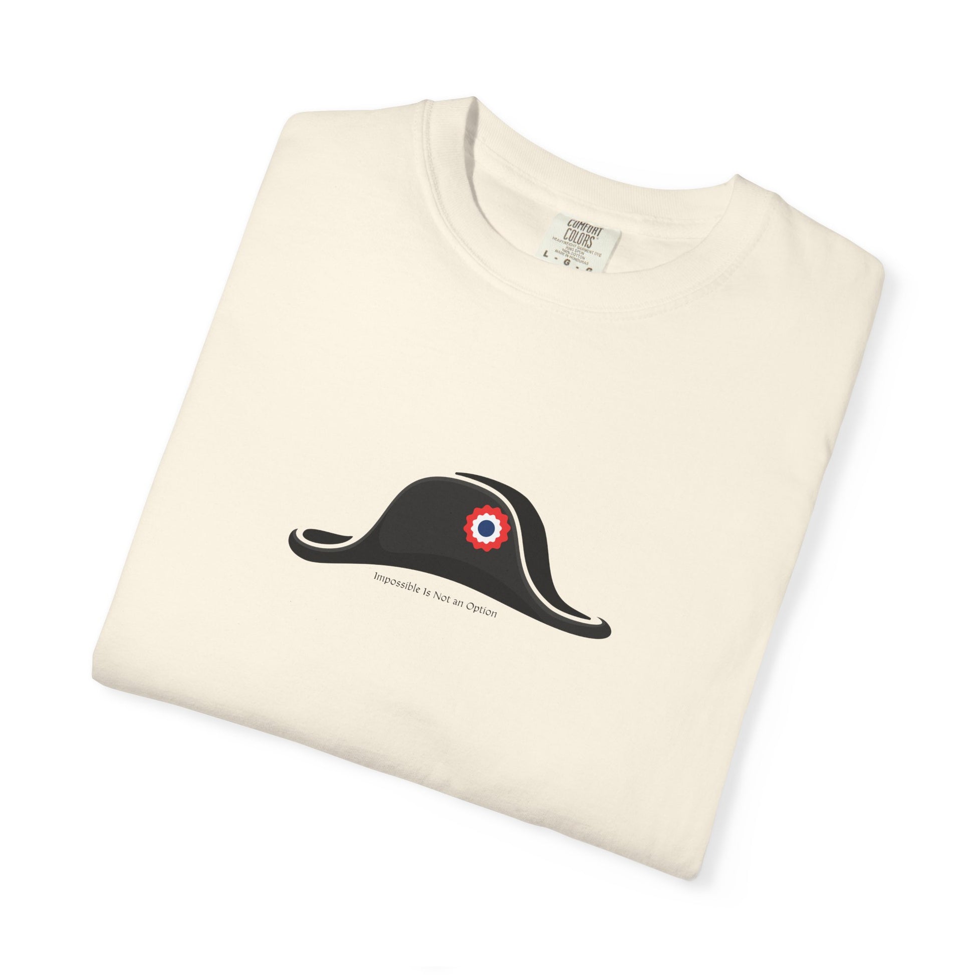 Napoleon Hat Graphic T-Shirt – Minimal French Empire Design