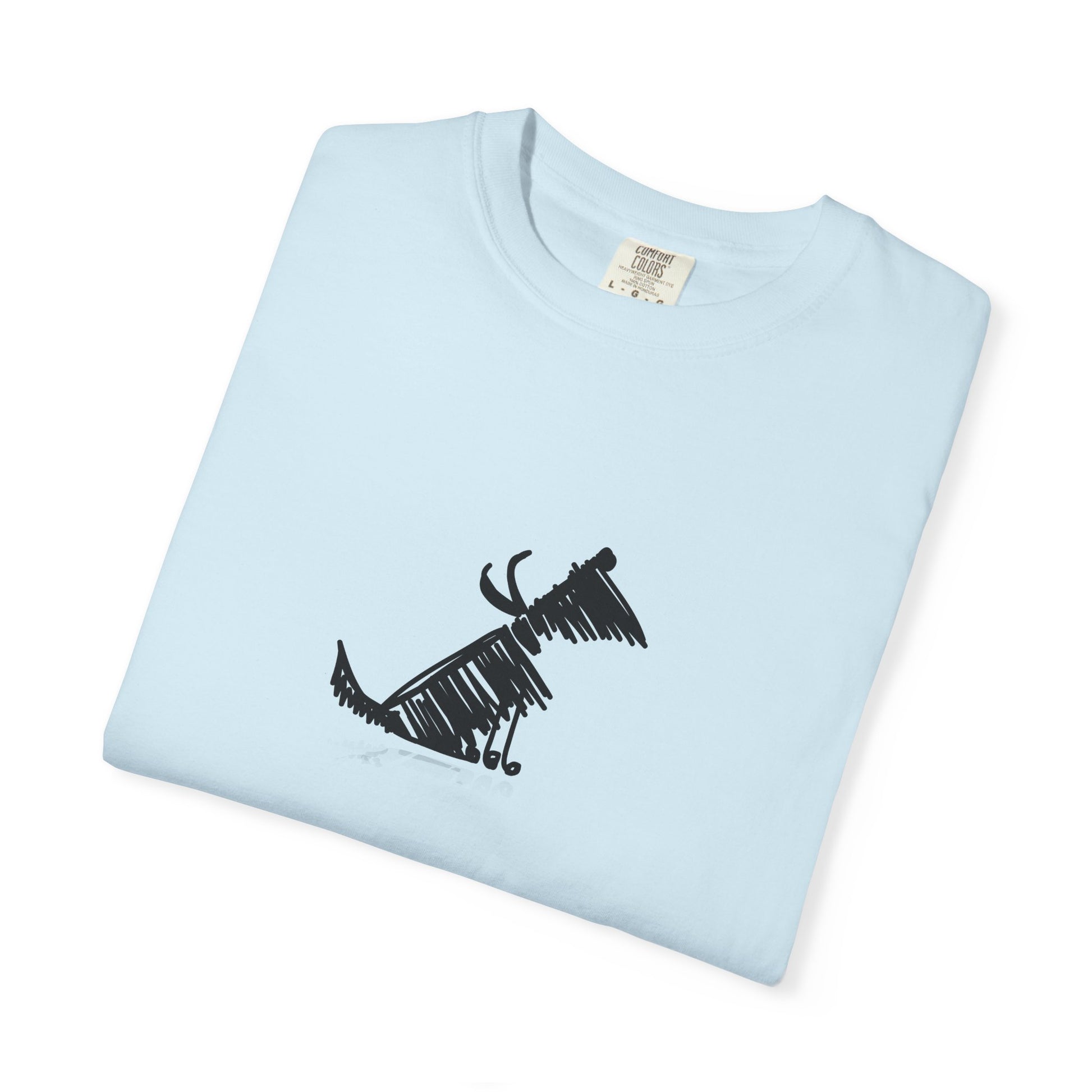 Abstract Dog T-Shirt – Modern Artistic Dog Lover Tee