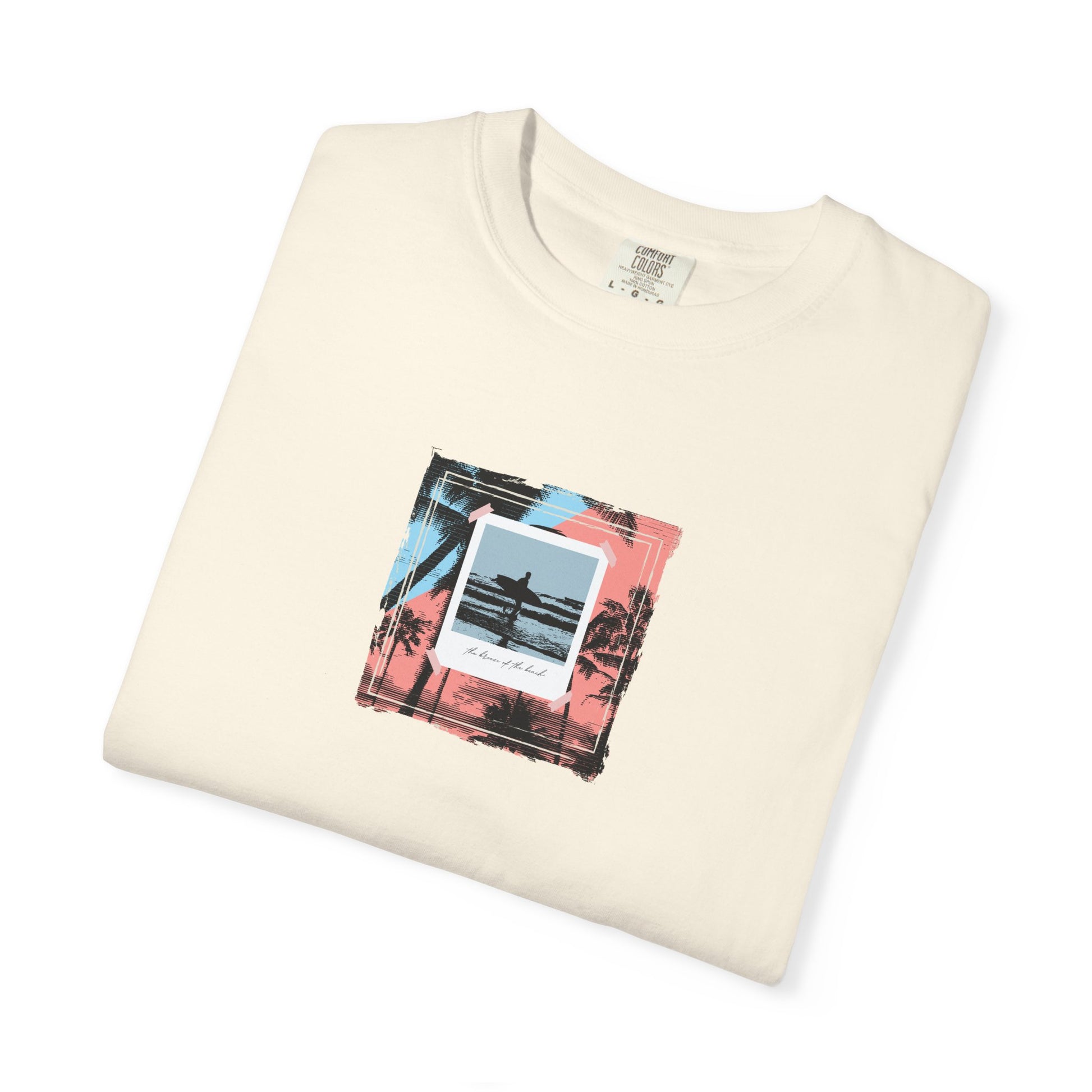 T-Shirt — Retro Palm Beach Sunset Graphic Tee
