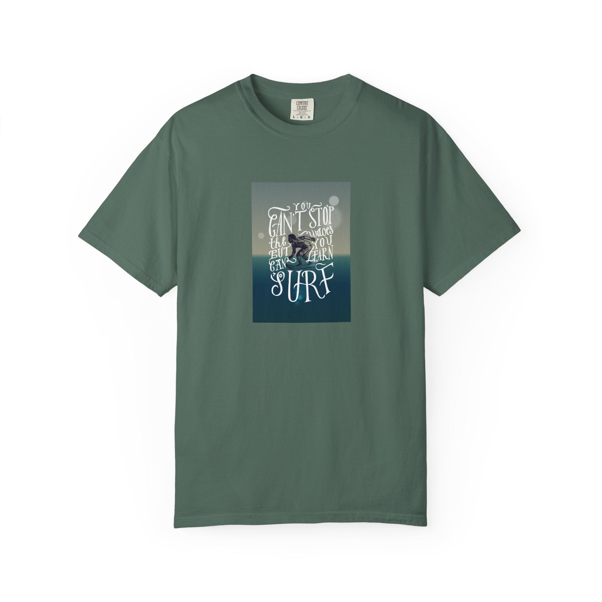 Surf Quote T-Shirt — "Live to Surf" Graphic Tee