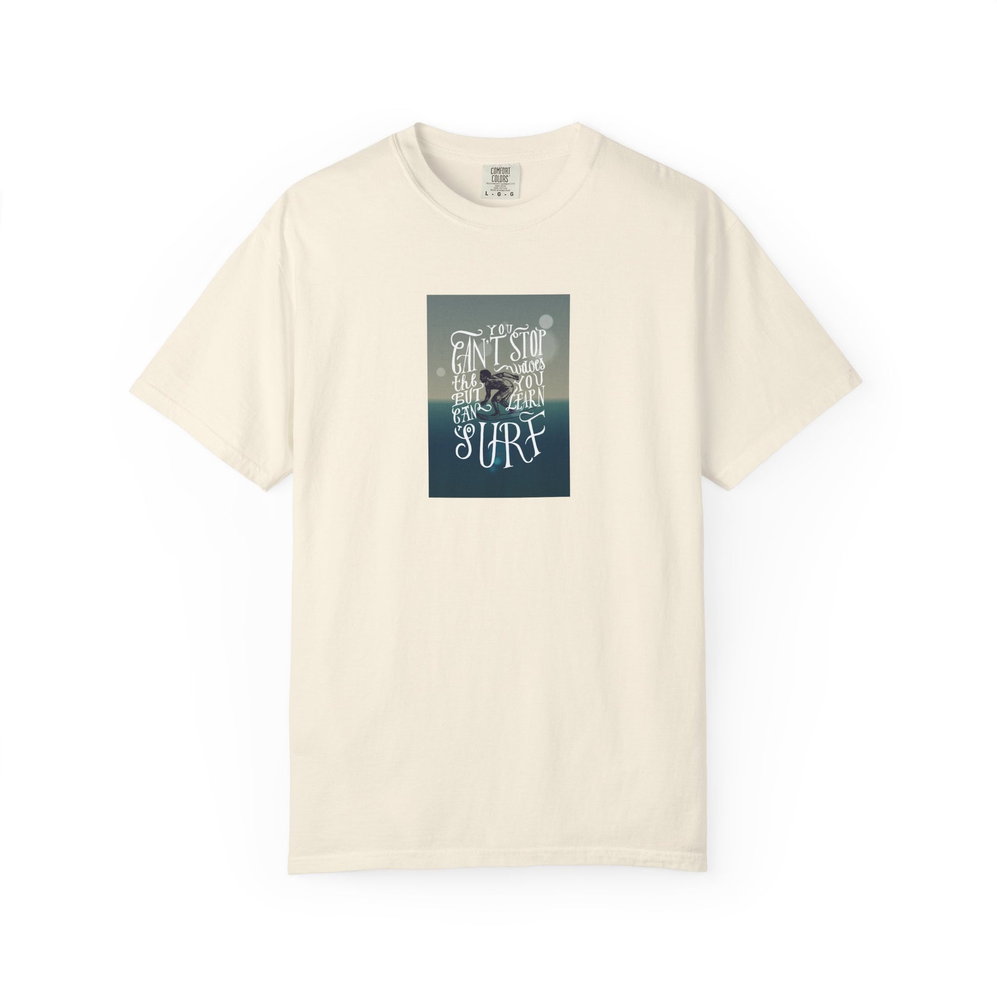 Surf Quote T-Shirt — "Live to Surf" Graphic Tee