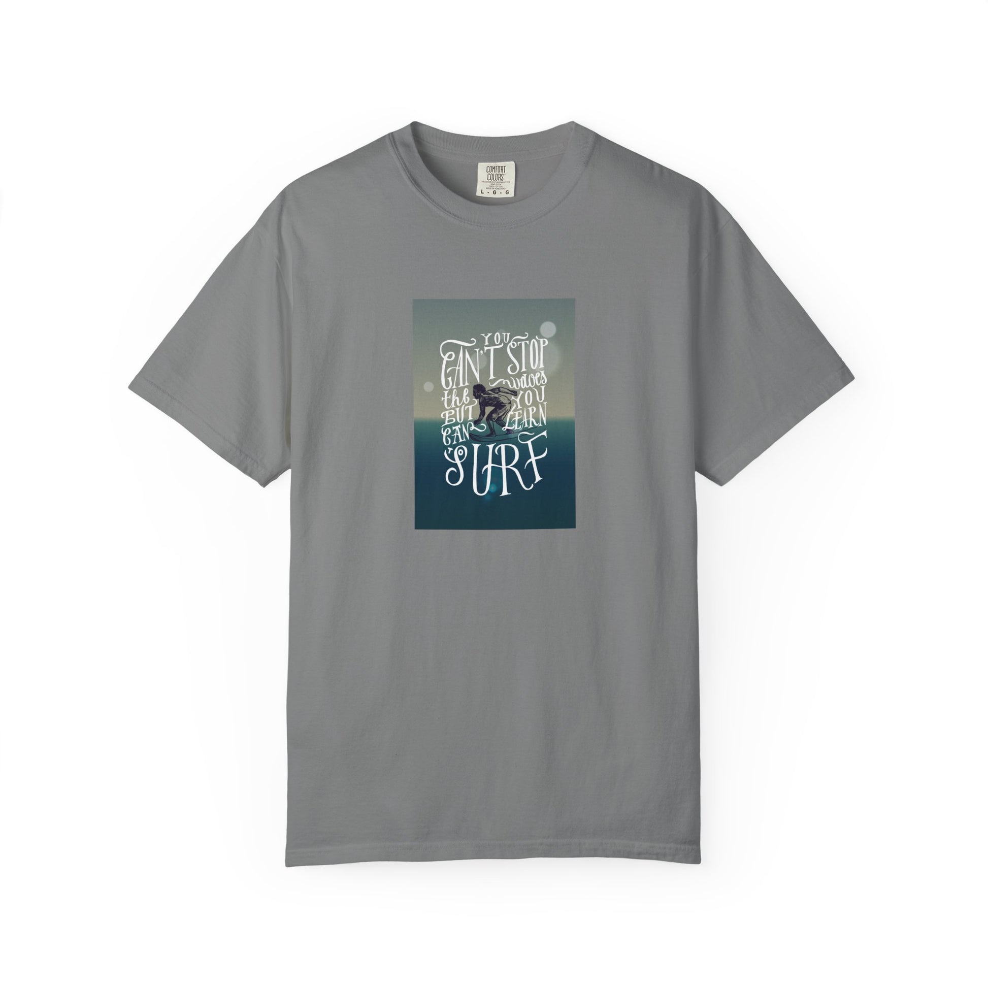 Surf Quote T-Shirt — "Live to Surf" Graphic Tee