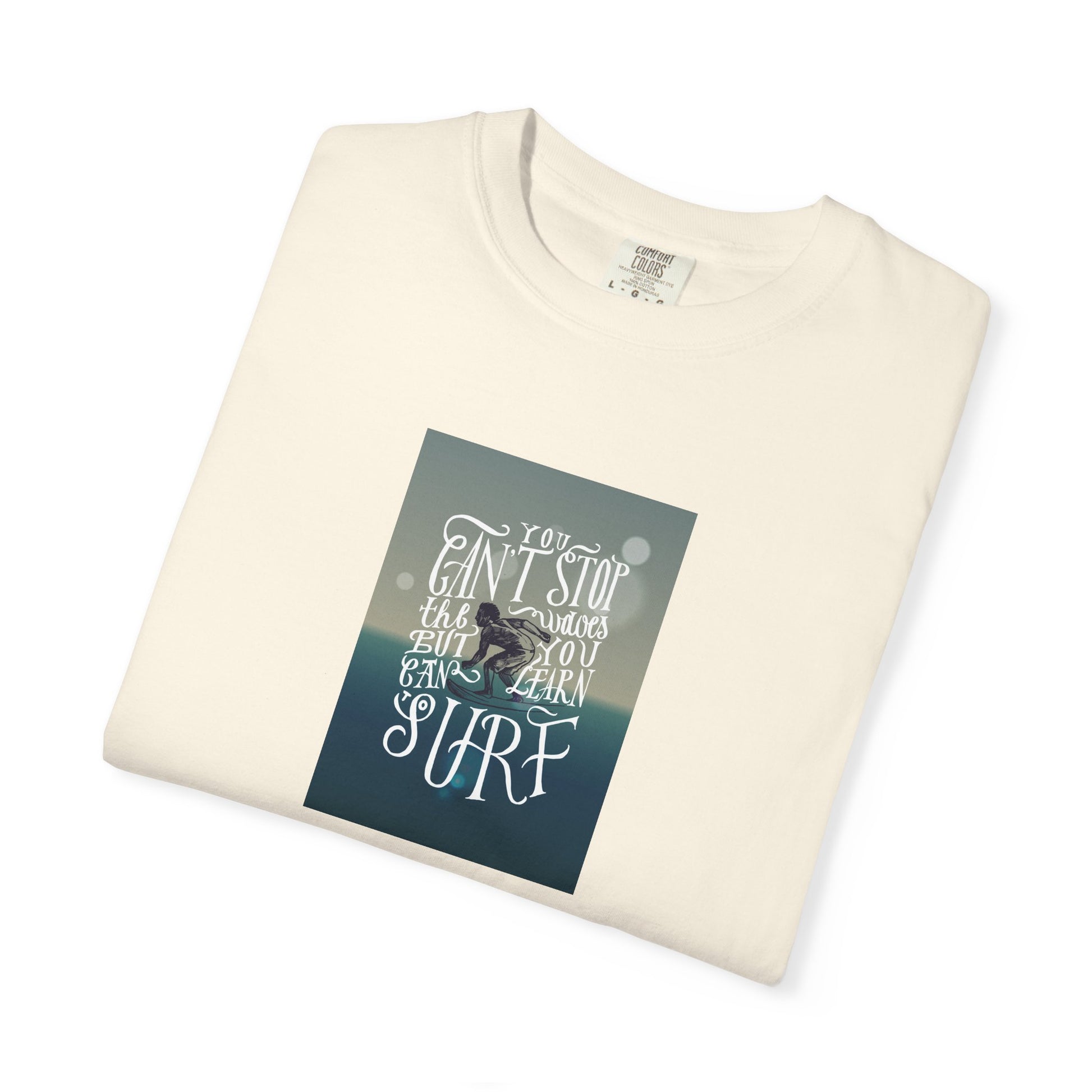 Surf Quote T-Shirt — "Live to Surf" Graphic Tee