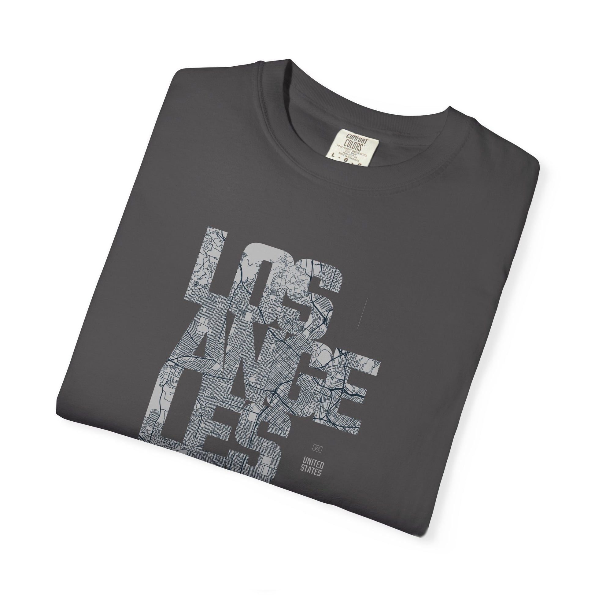Los Angeles Camouflage Graphic T-Shirt