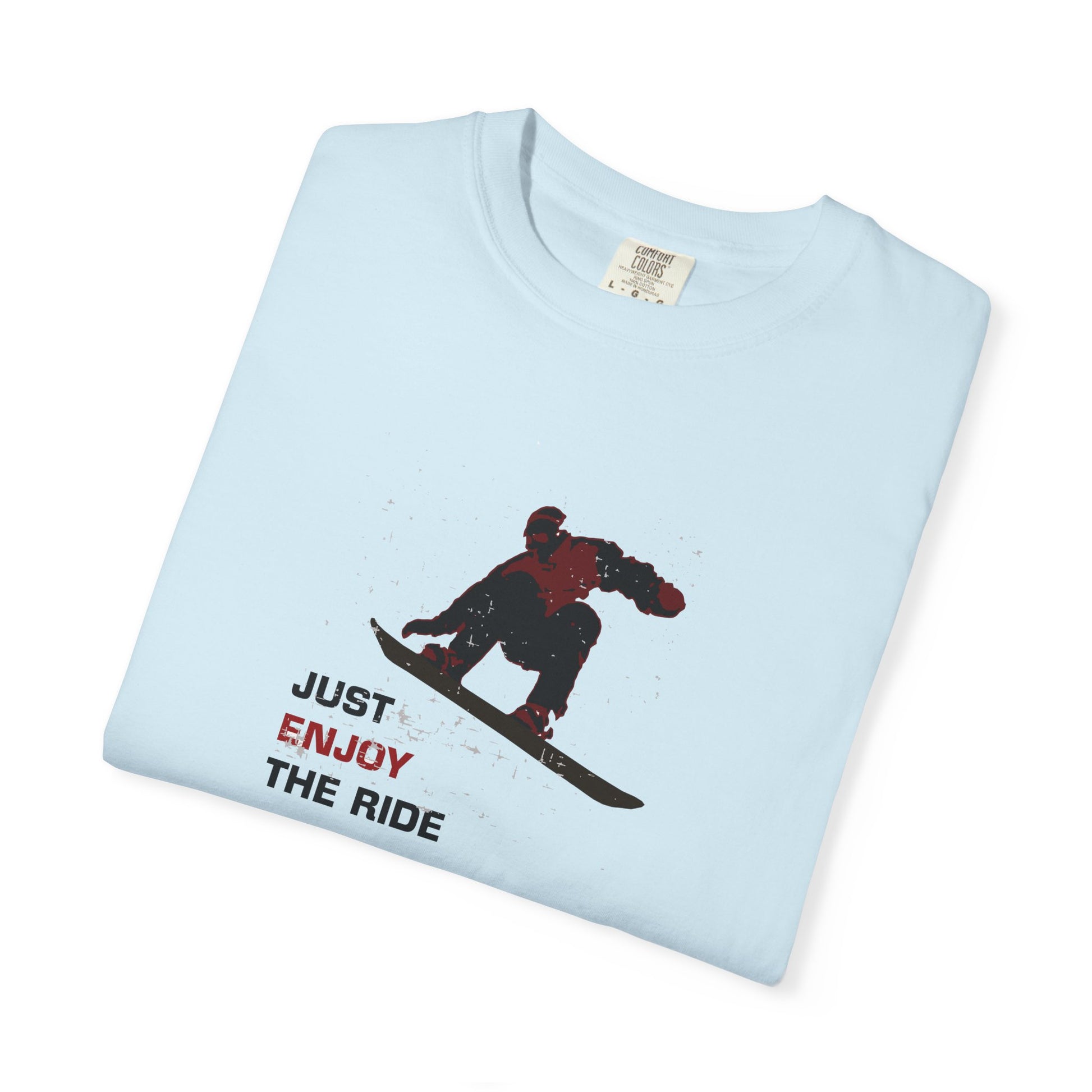 Snowboarder "Just Enjoy the Ride" T-Shirt