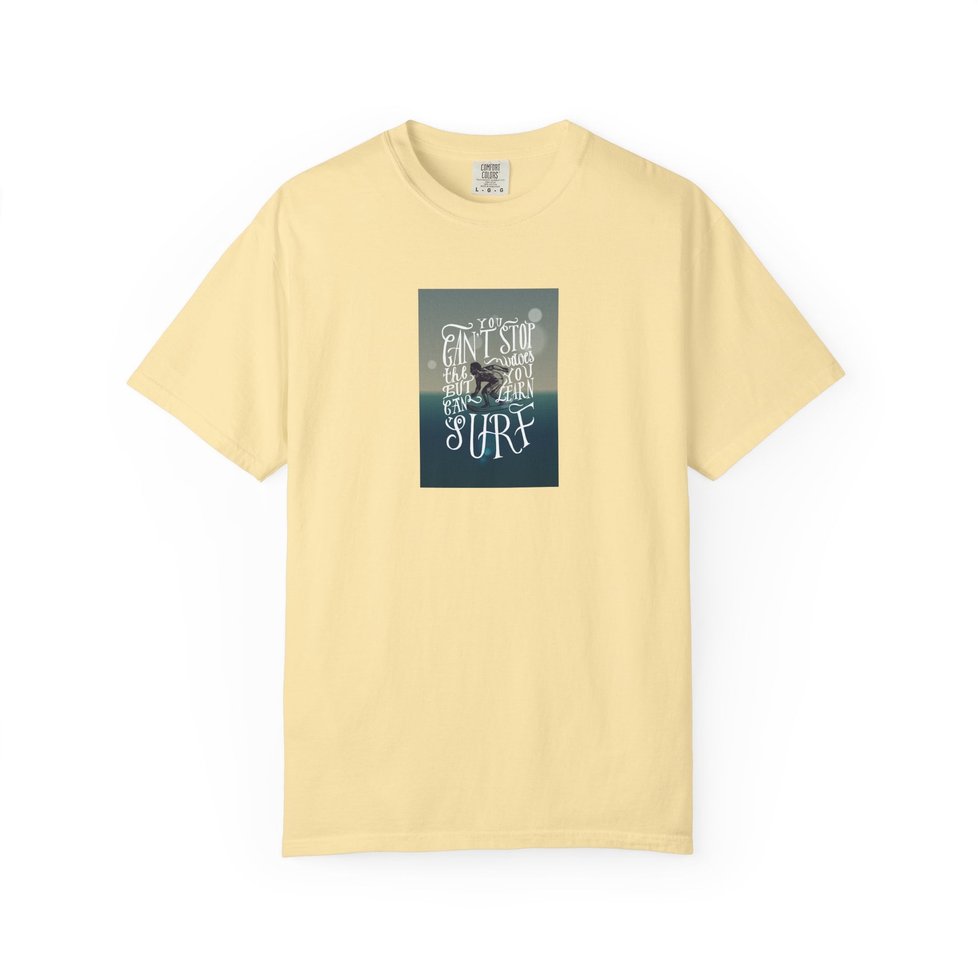 Surf Quote T-Shirt — "Live to Surf" Graphic Tee