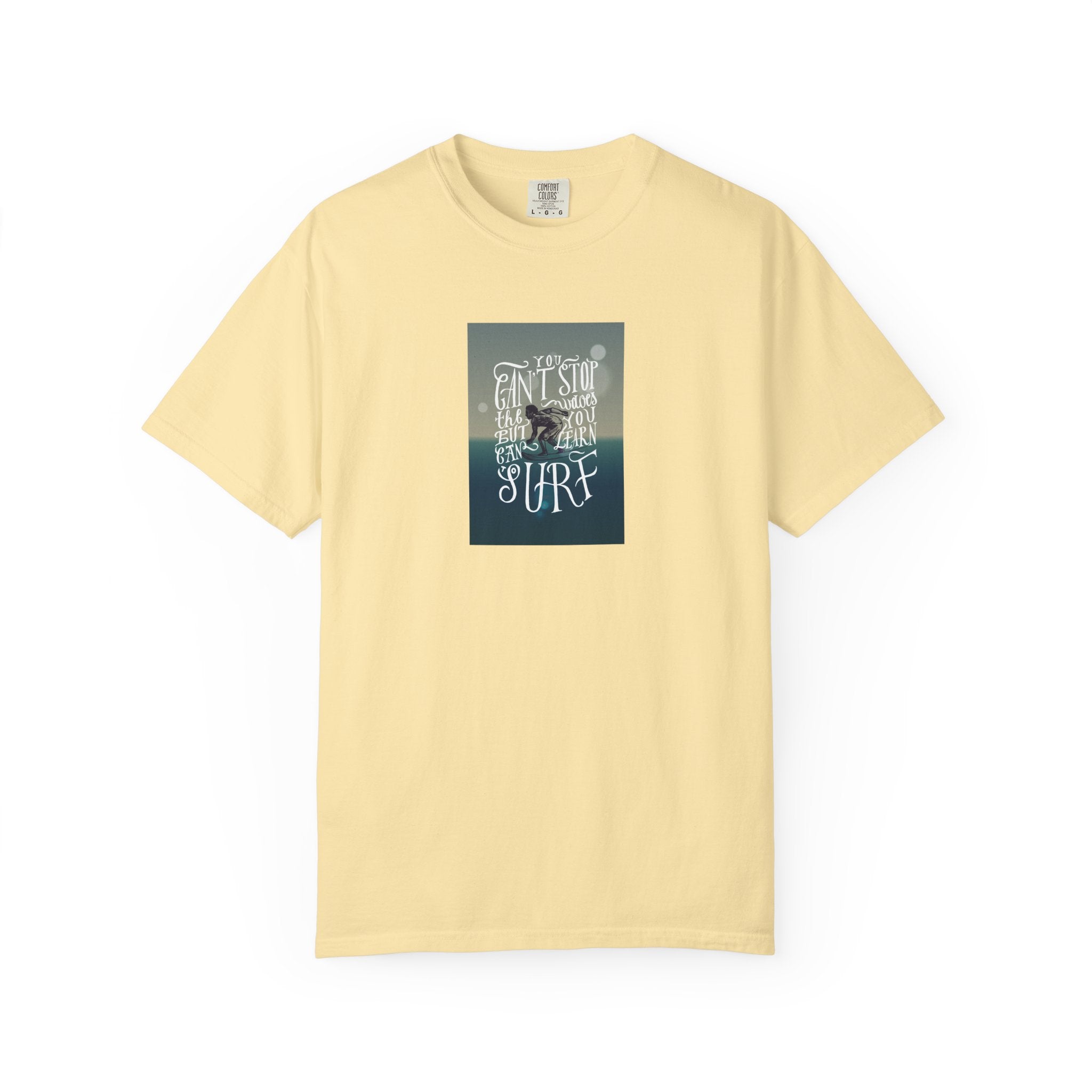 Surf Quote T-Shirt — "Live to Surf" Graphic Tee