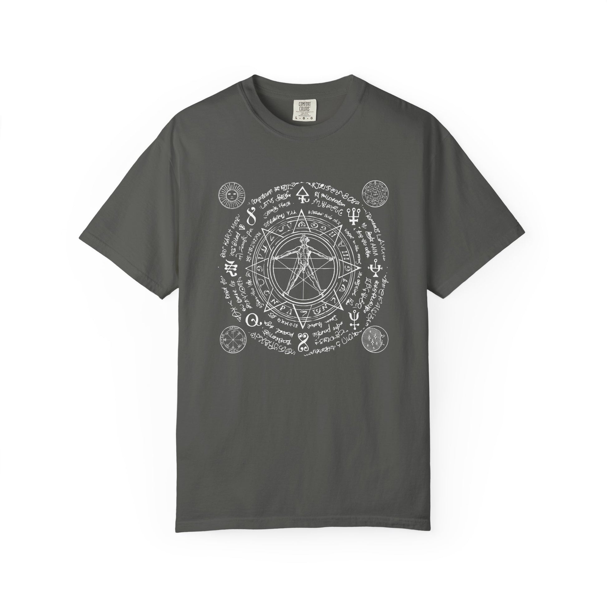 Alchemy Sigil T-Shirt — Occult Magic Circle Graphic Tee
