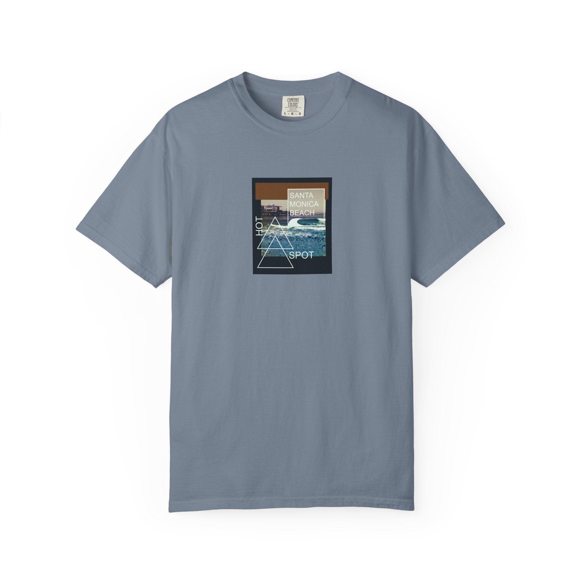 Santa Monica Surf Spot T-Shirt — Vintage Beach Graphic Tee