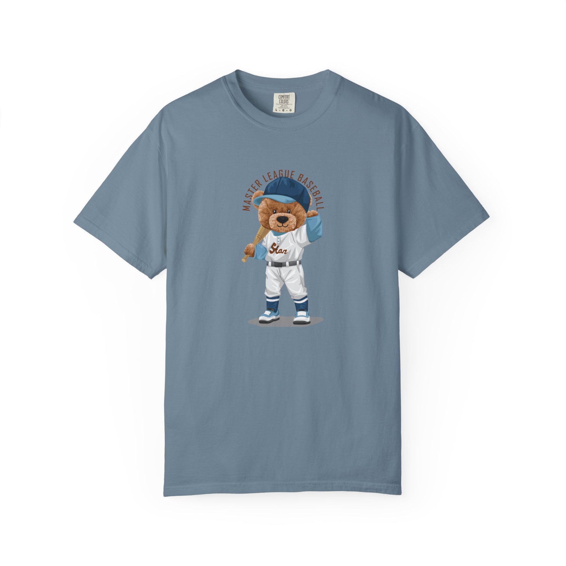Baseball Bear T-Shirt — Cute Batter Teddy Graphic Tee (Team Spirit, Fan Gift) lifestyle
