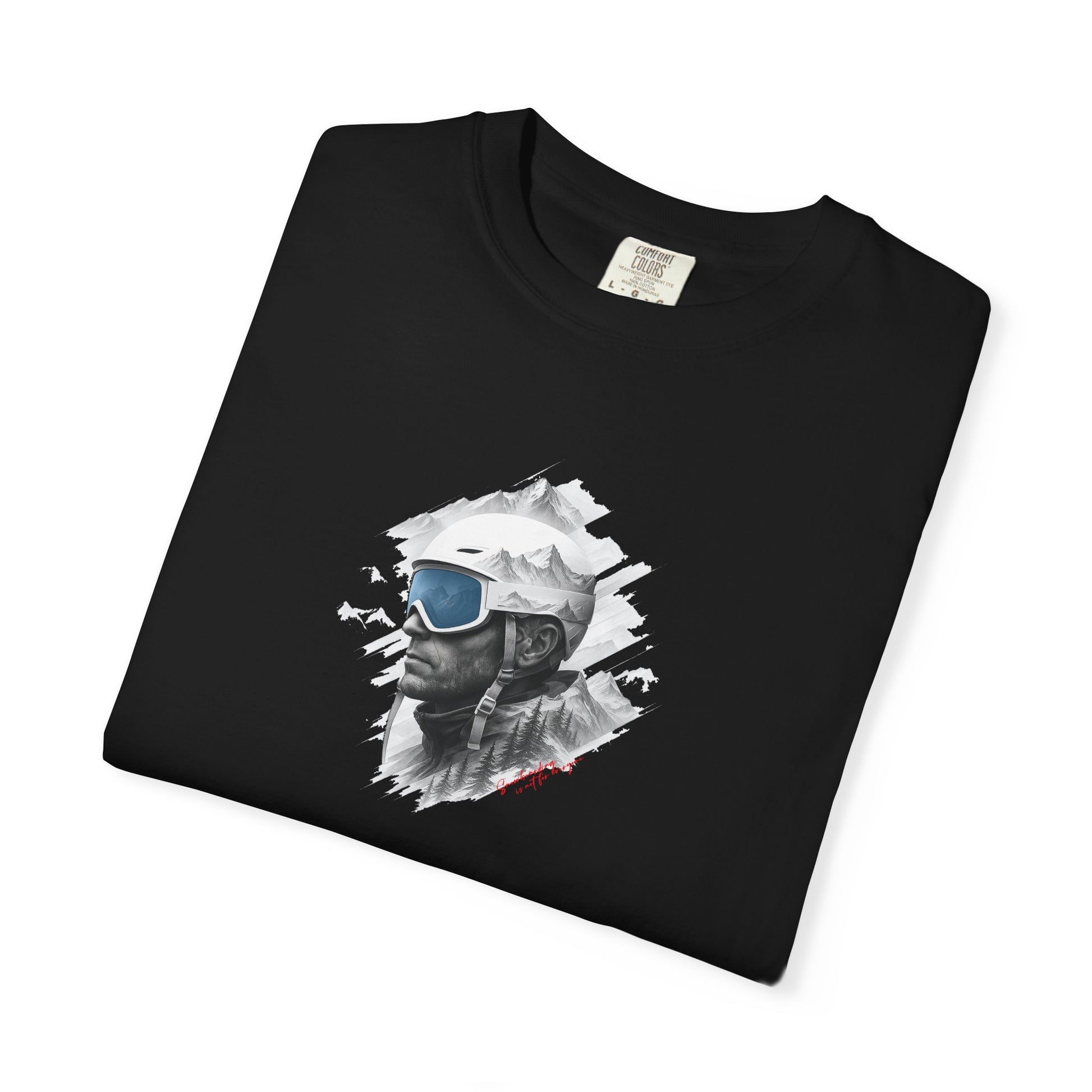 Snowboarder Portrait T-Shirt — Ski & Winter Sports Graphic Tee