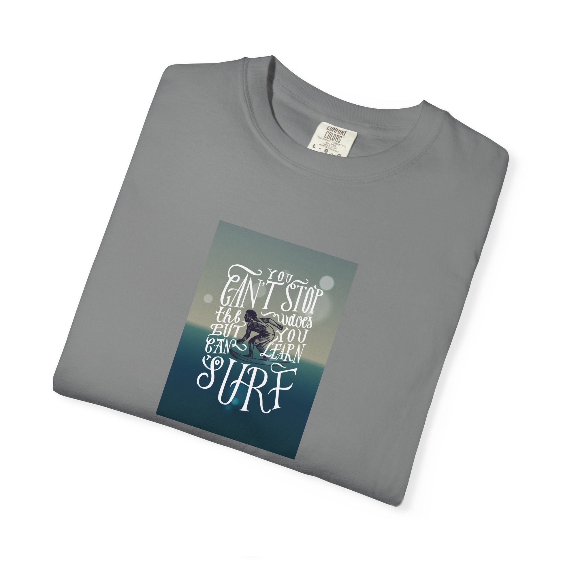 Surf Quote T-Shirt — "Live to Surf" Graphic Tee