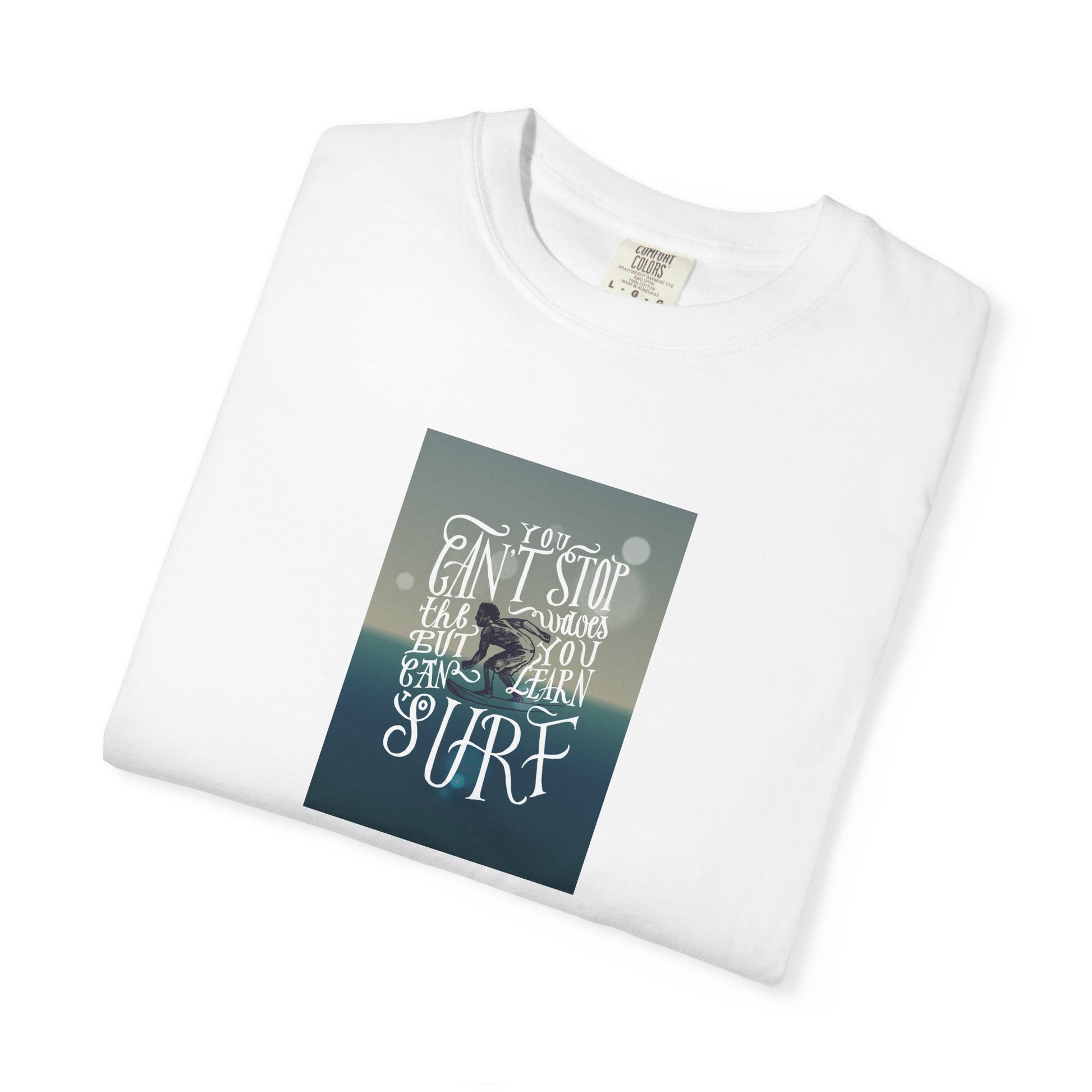 Surf Quote T-Shirt — "Live to Surf" Graphic Tee