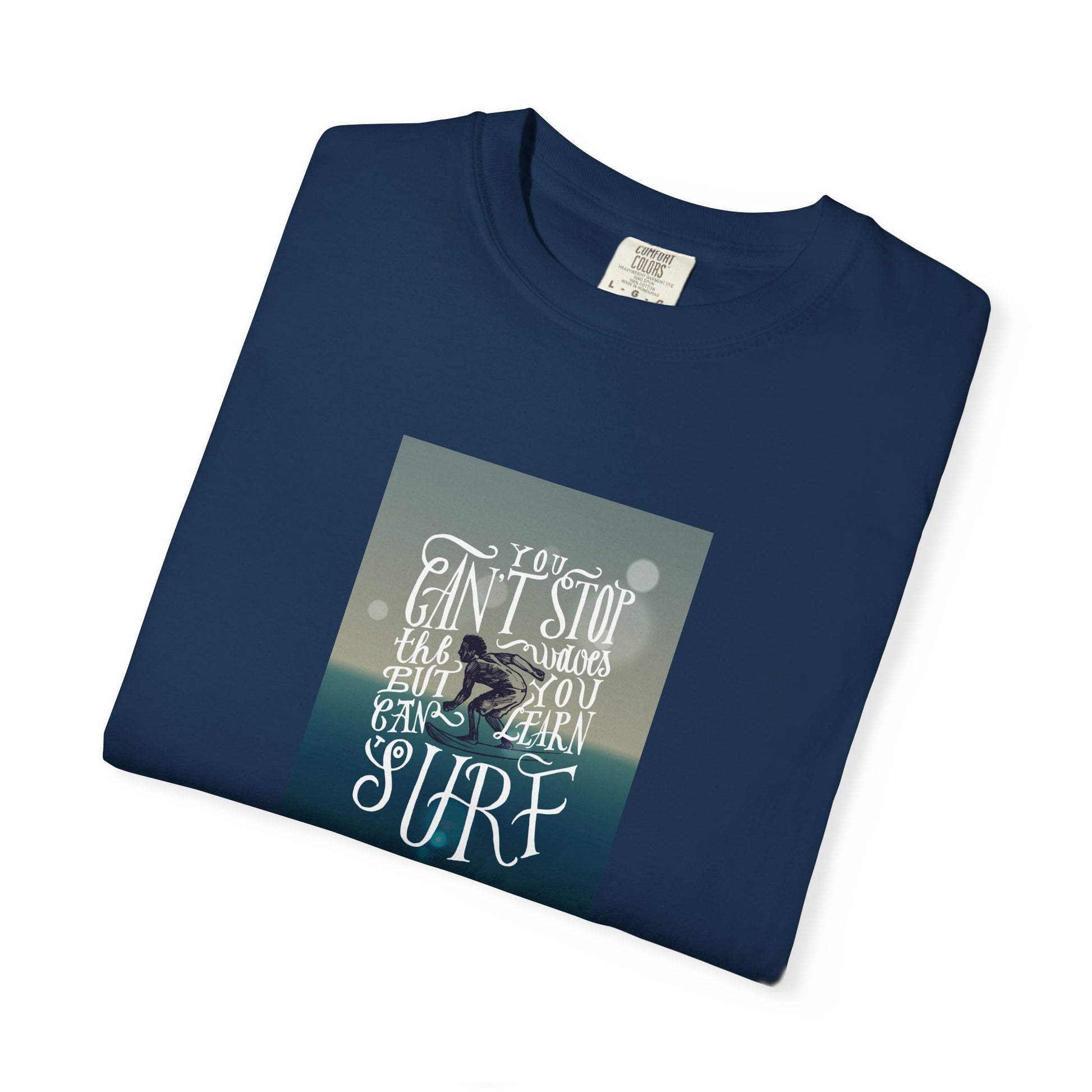 Surf Quote T-Shirt — "Live to Surf" Graphic Tee