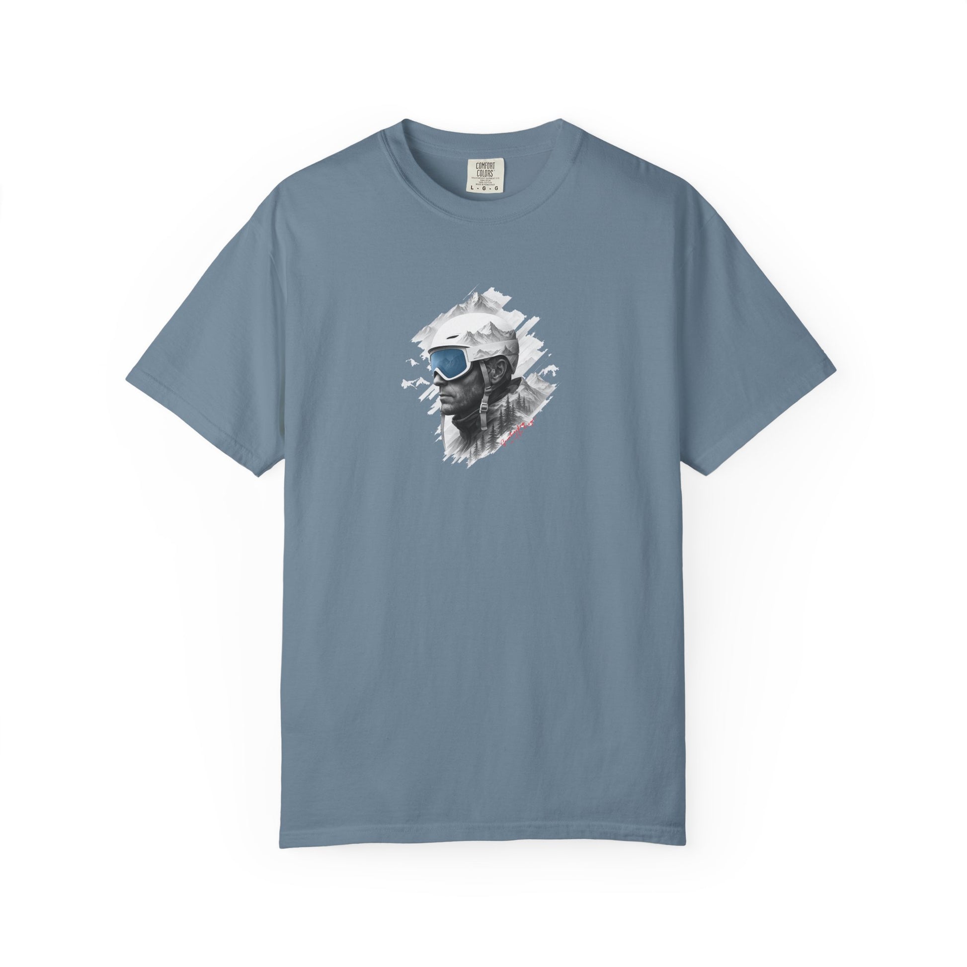 Snowboarder Portrait T-Shirt — Ski & Winter Sports Graphic Tee