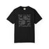 Black t-shirt with 'Not a Hero Clothing Co' logo on a white background