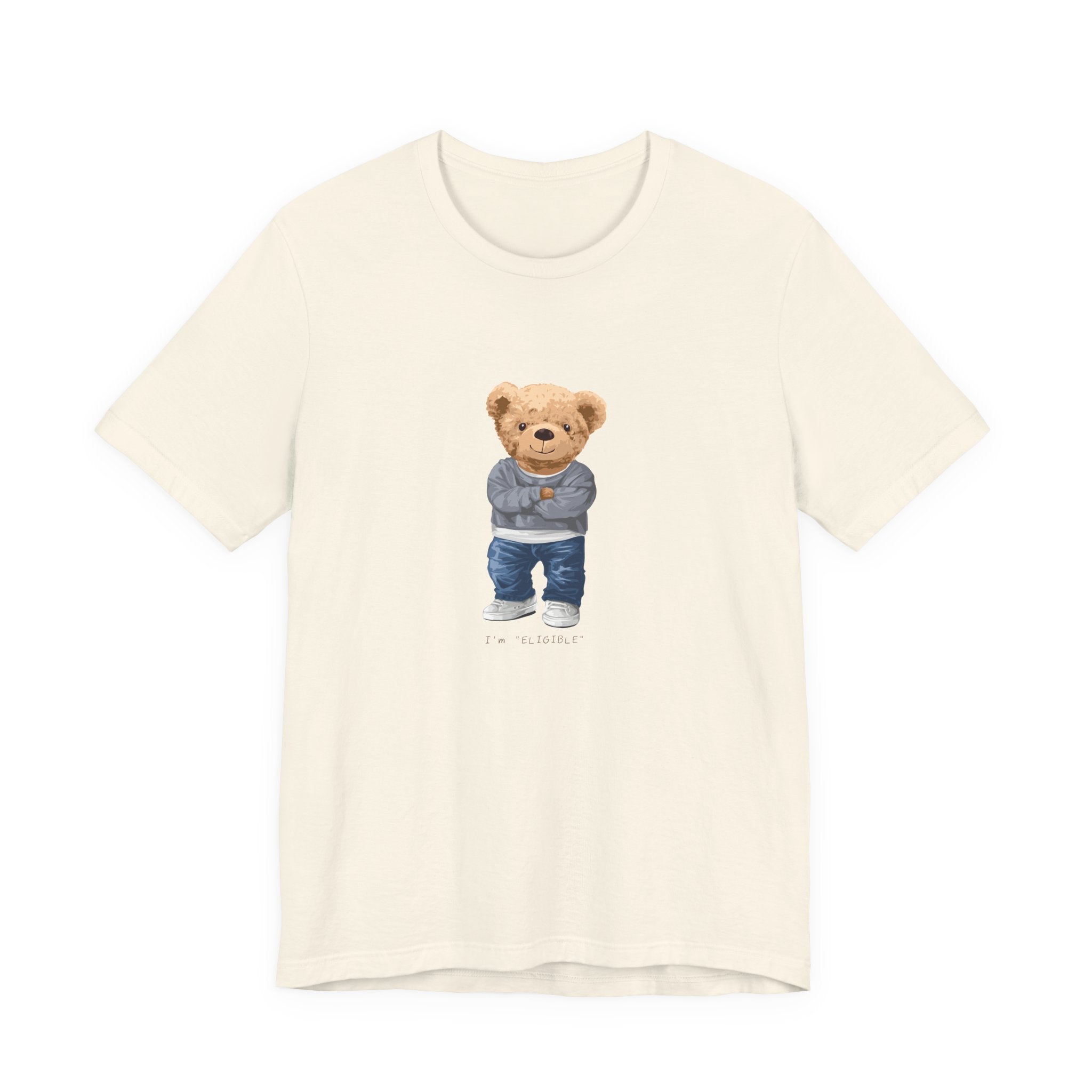 Cute teddy bear graphic t-shirt
