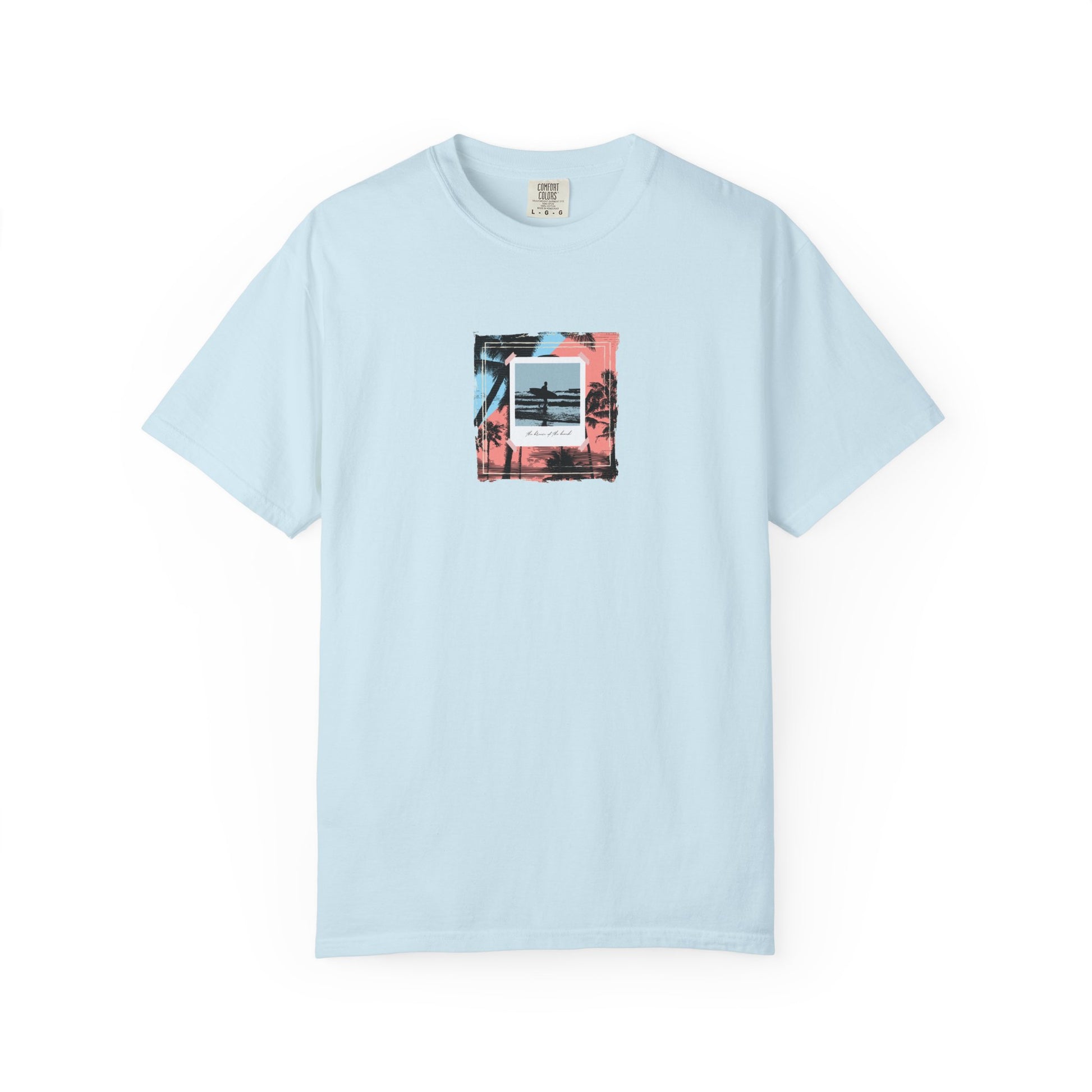 T-Shirt — Retro Palm Beach Sunset Graphic Tee